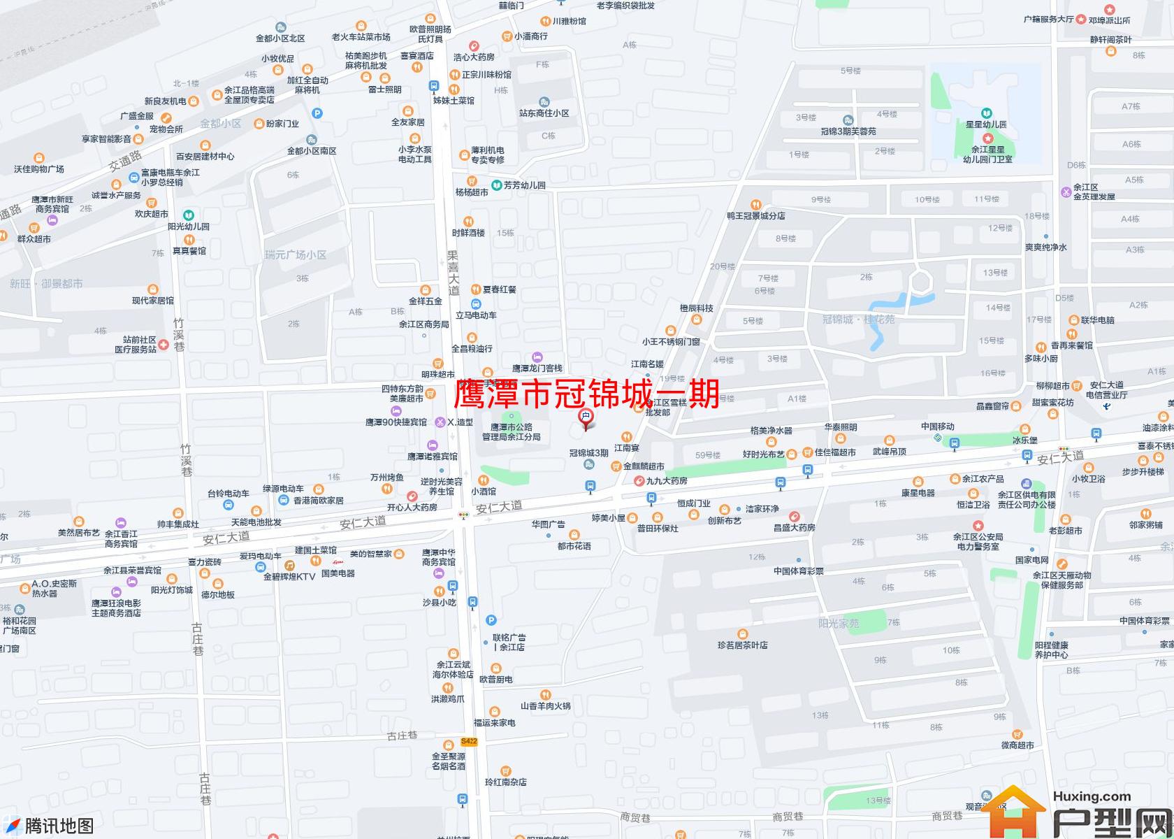 冠锦城一期小区 - 户型网