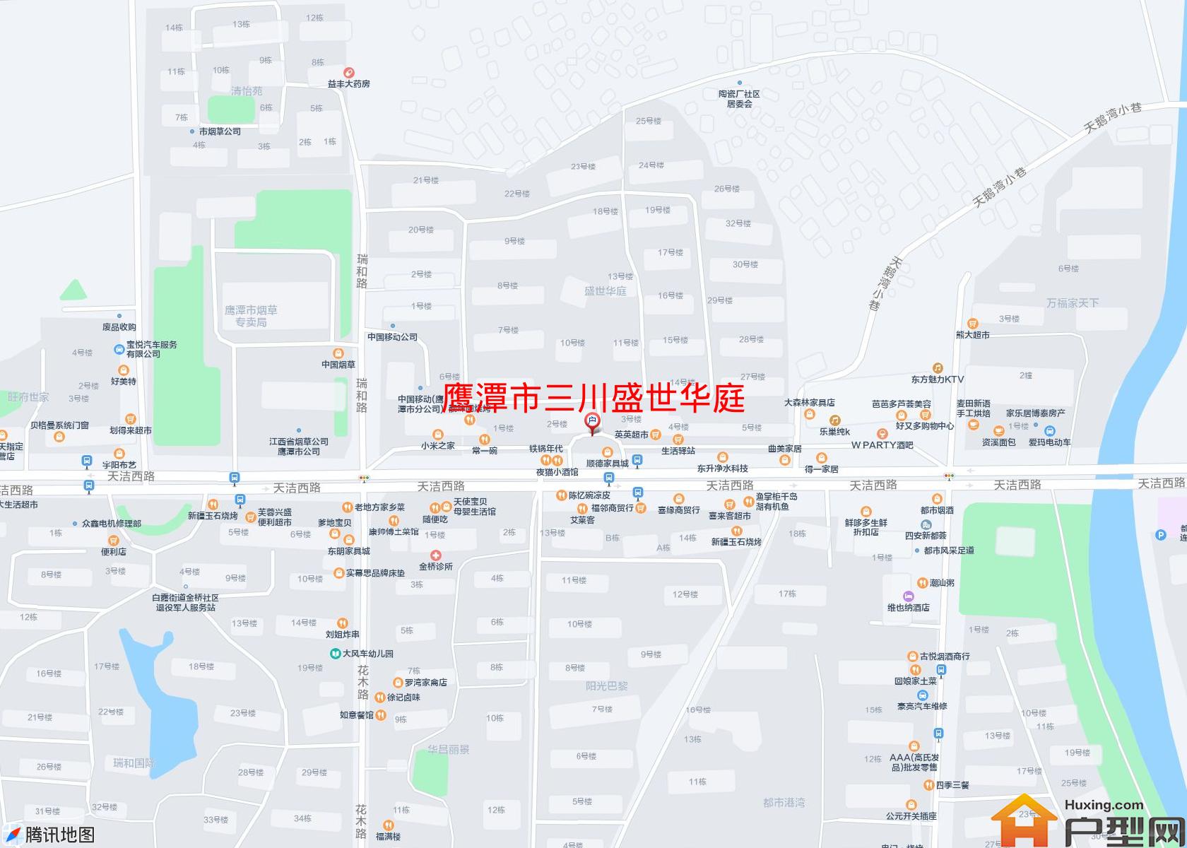 三川盛世华庭小区 - 户型网