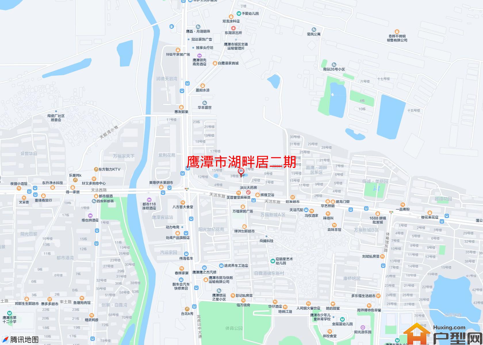 湖畔居二期小区 - 户型网