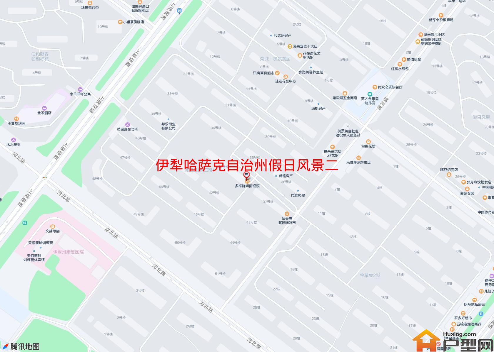 假日风景二期小区 - 户型网