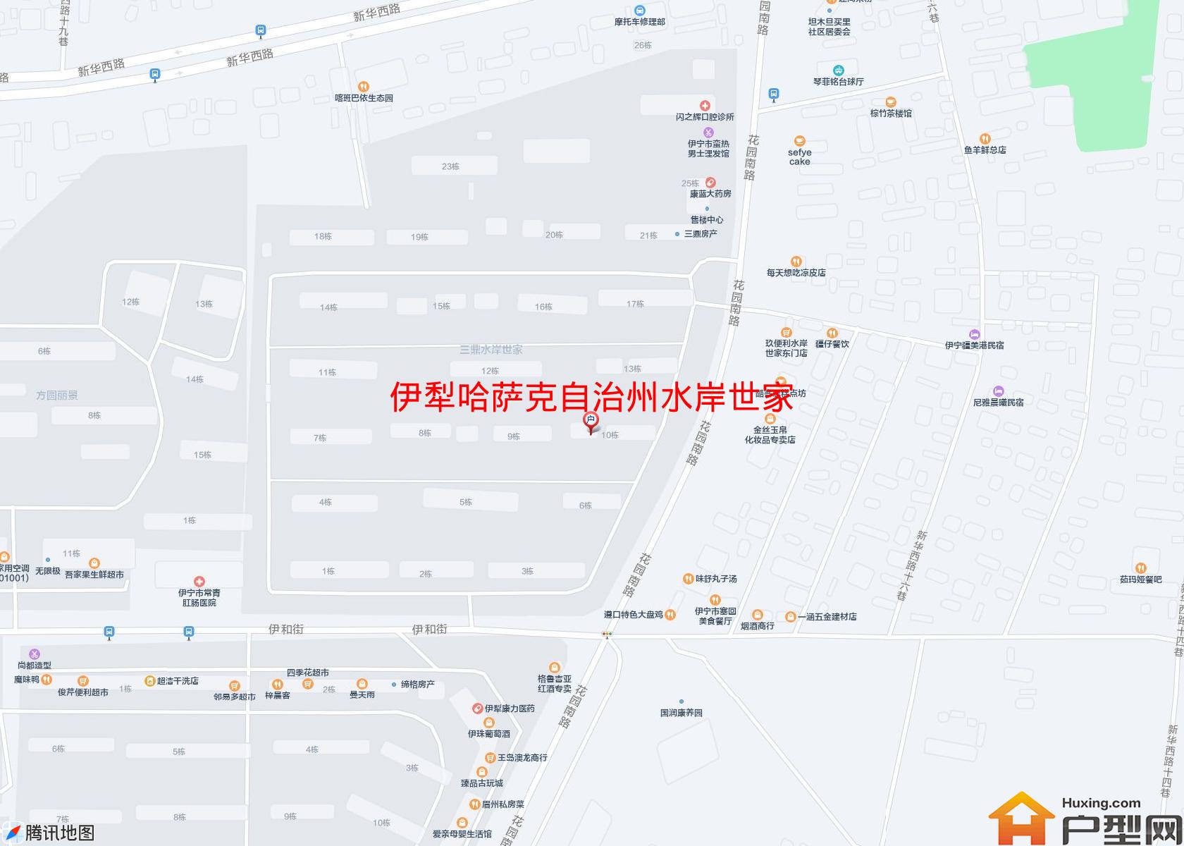 水岸世家小区 - 户型网