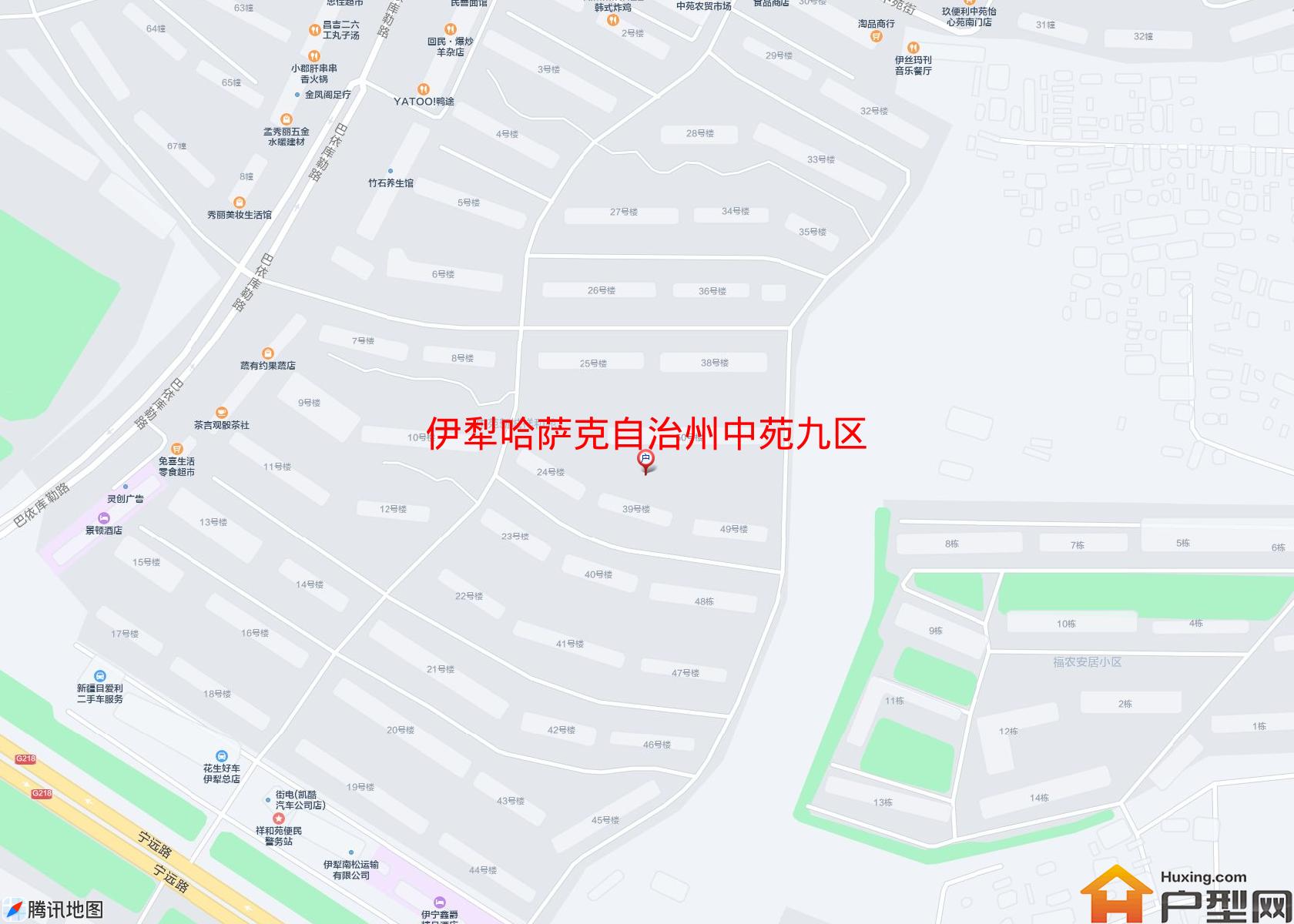 中苑九区小区 - 户型网