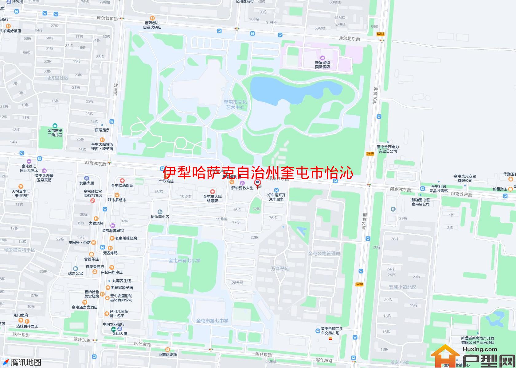 奎屯市怡沁里22#141室小区 - 户型网