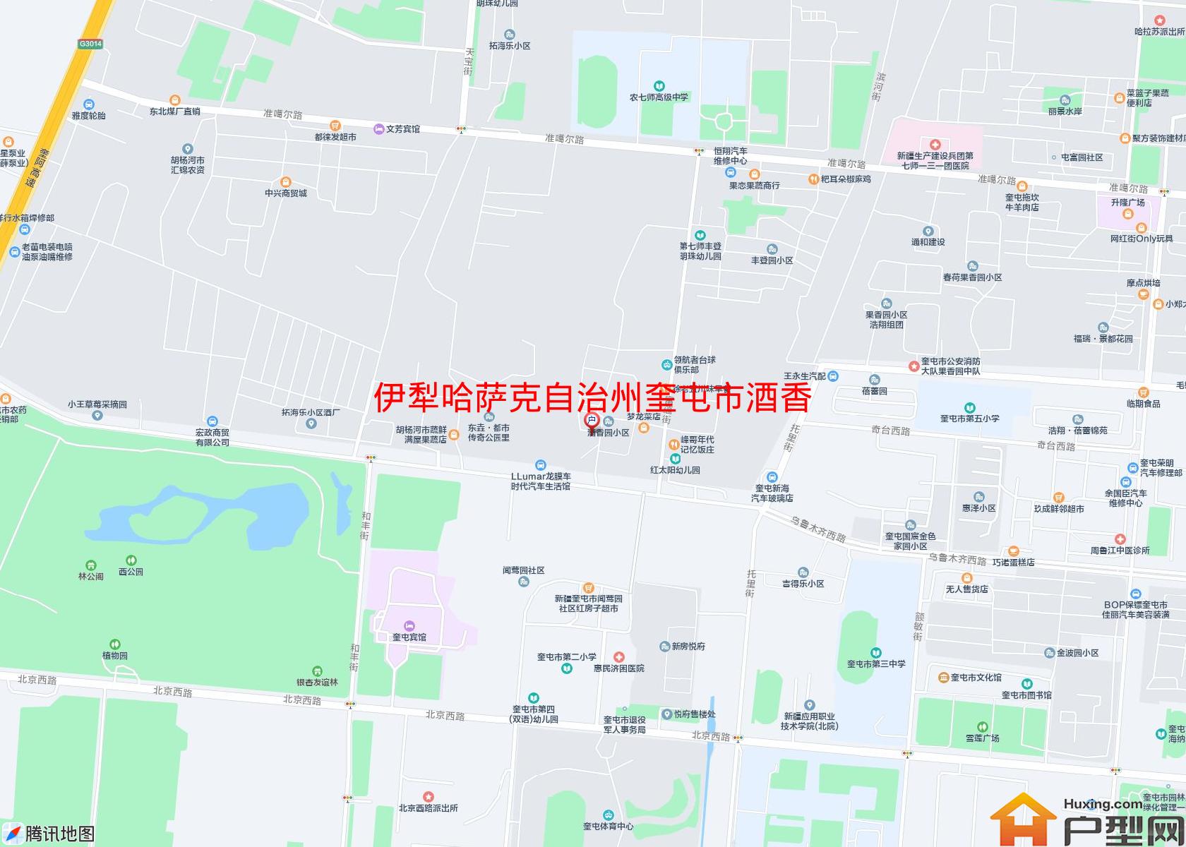 奎屯市酒香园小区 - 户型网