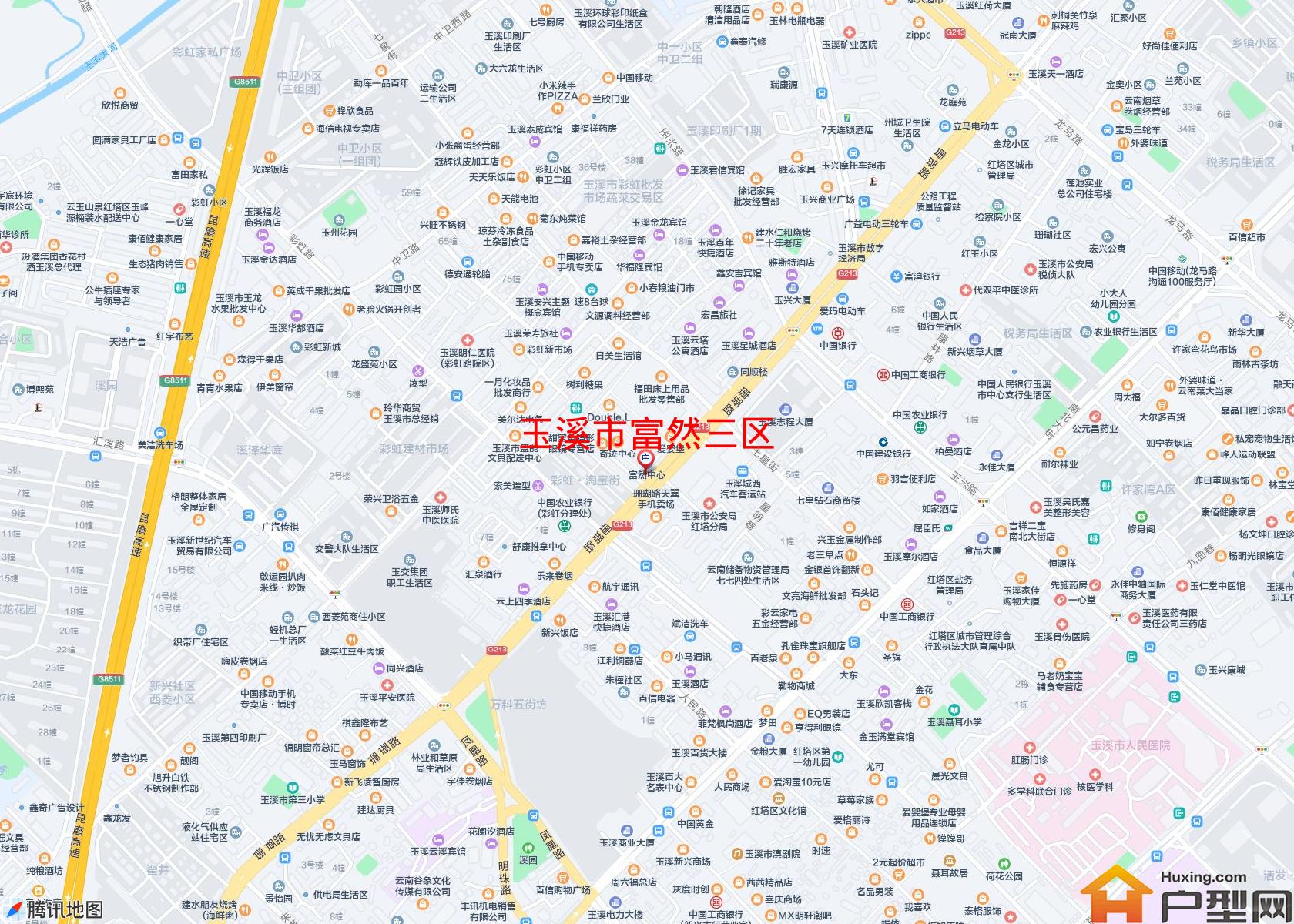 富然三区小区 - 户型网