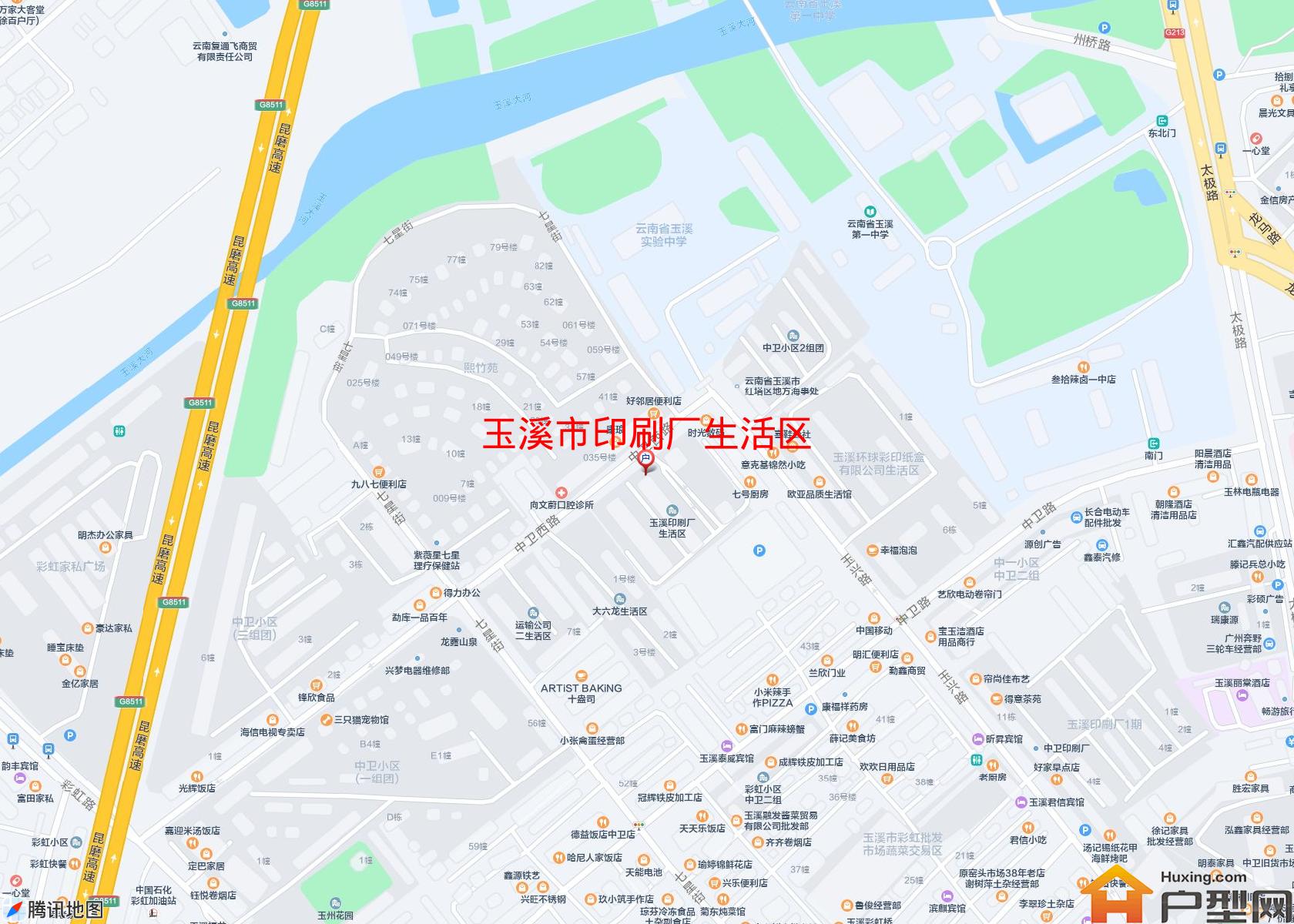 印刷厂生活区小区 - 户型网