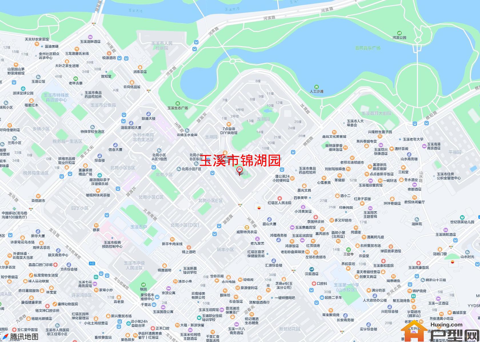 锦湖园小区 - 户型网