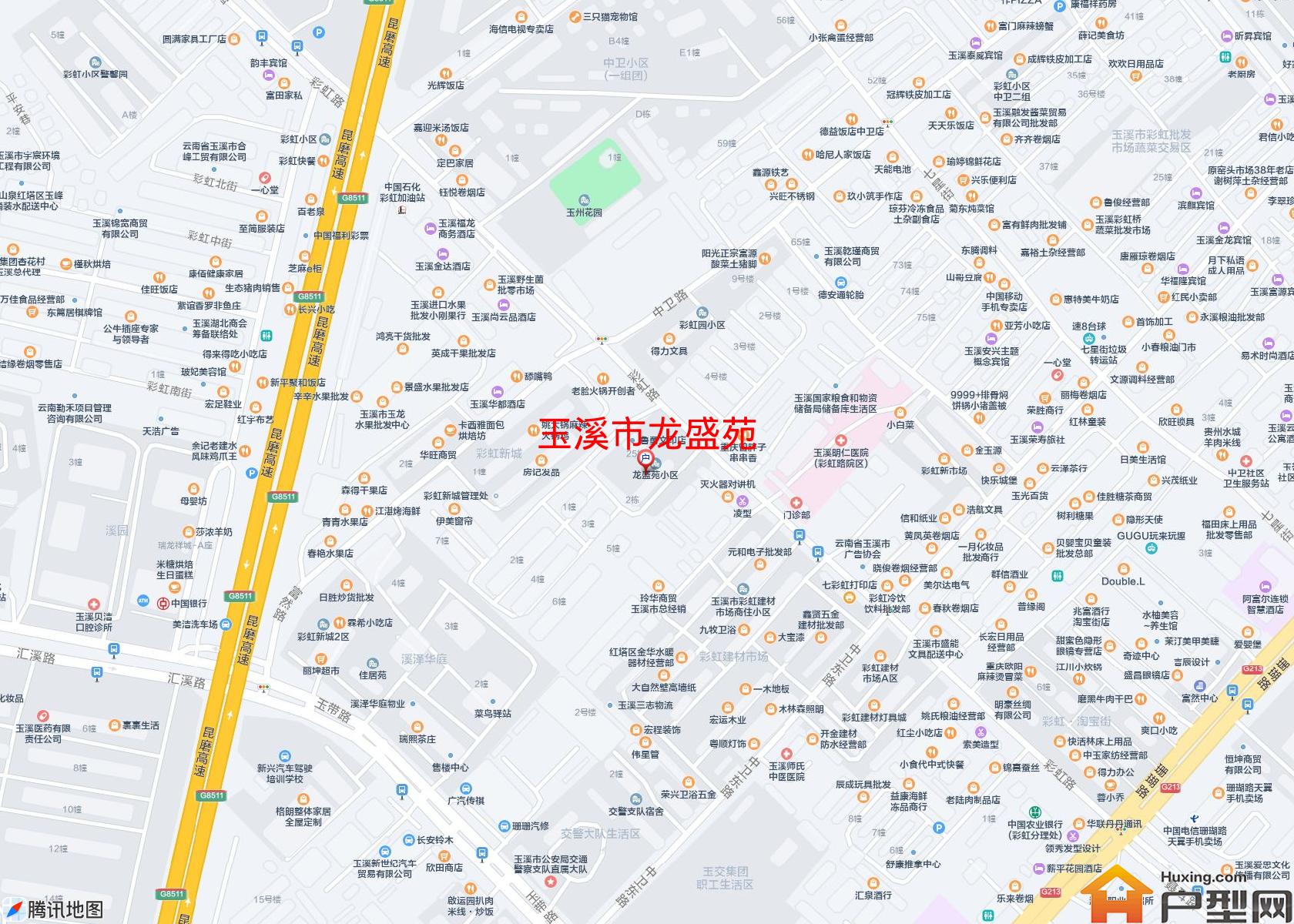 龙盛苑小区 - 户型网