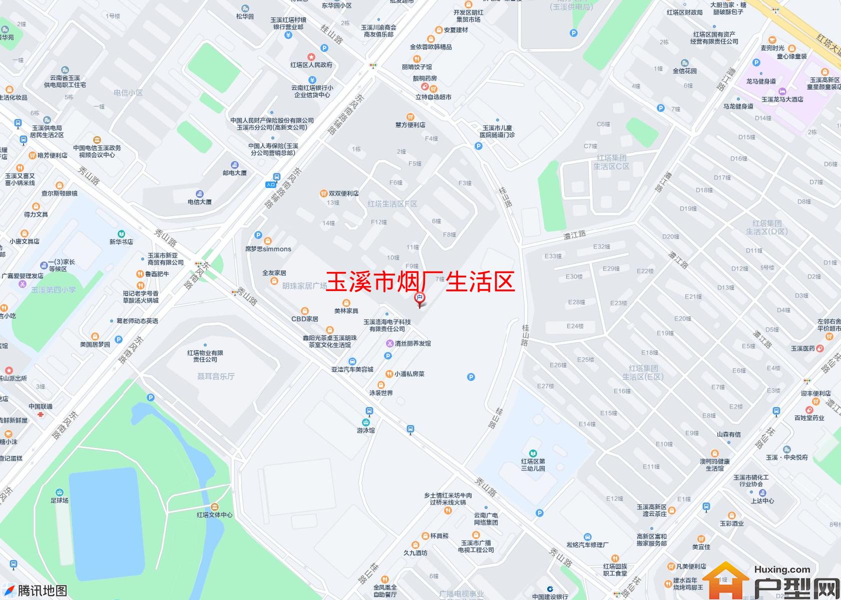 烟厂生活区小区 - 户型网