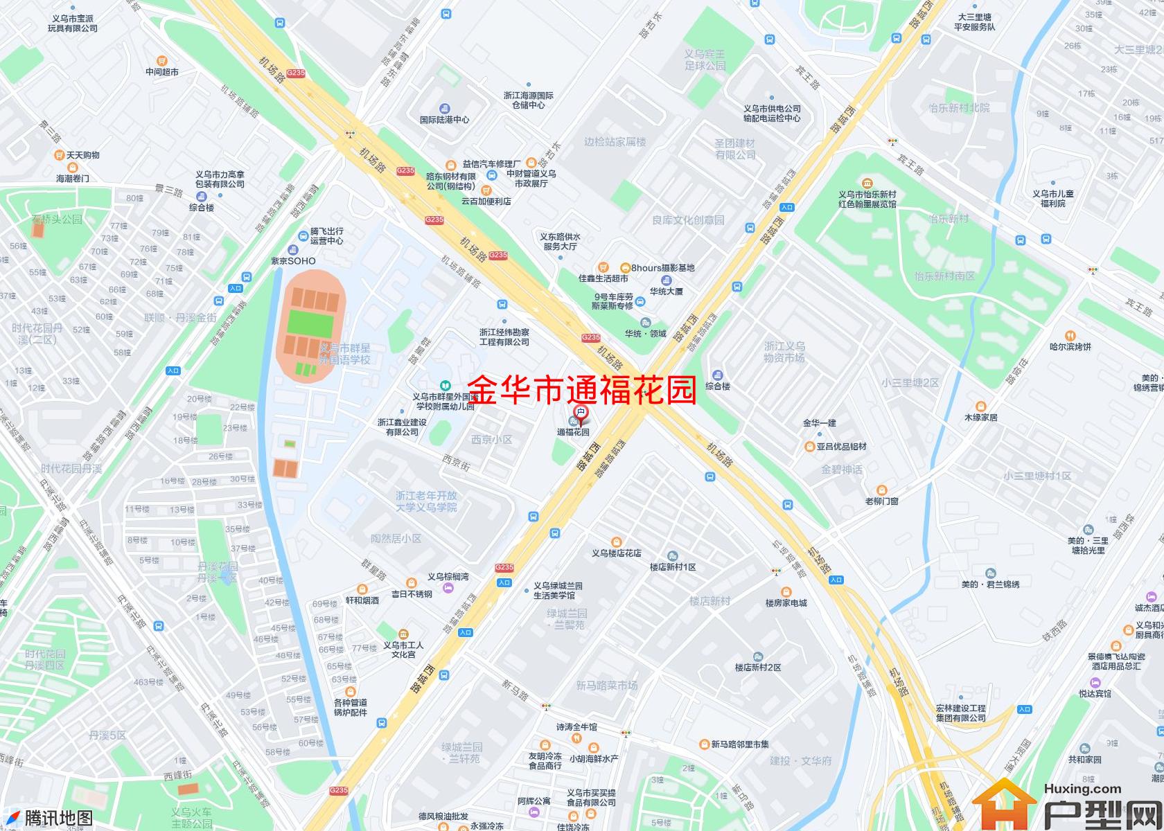 通福花园小区 - 户型网