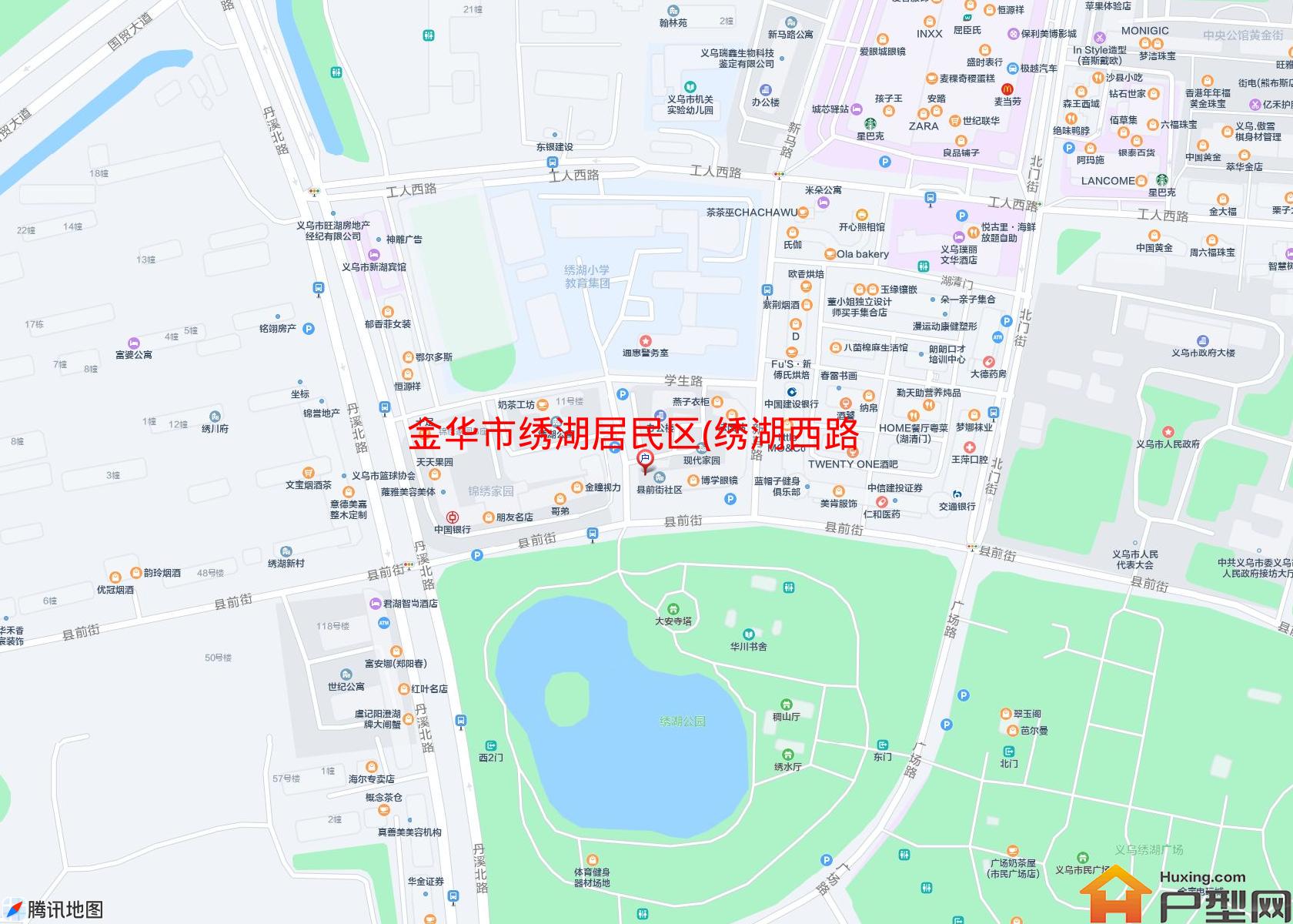 绣湖居民区(绣湖西路)小区 - 户型网