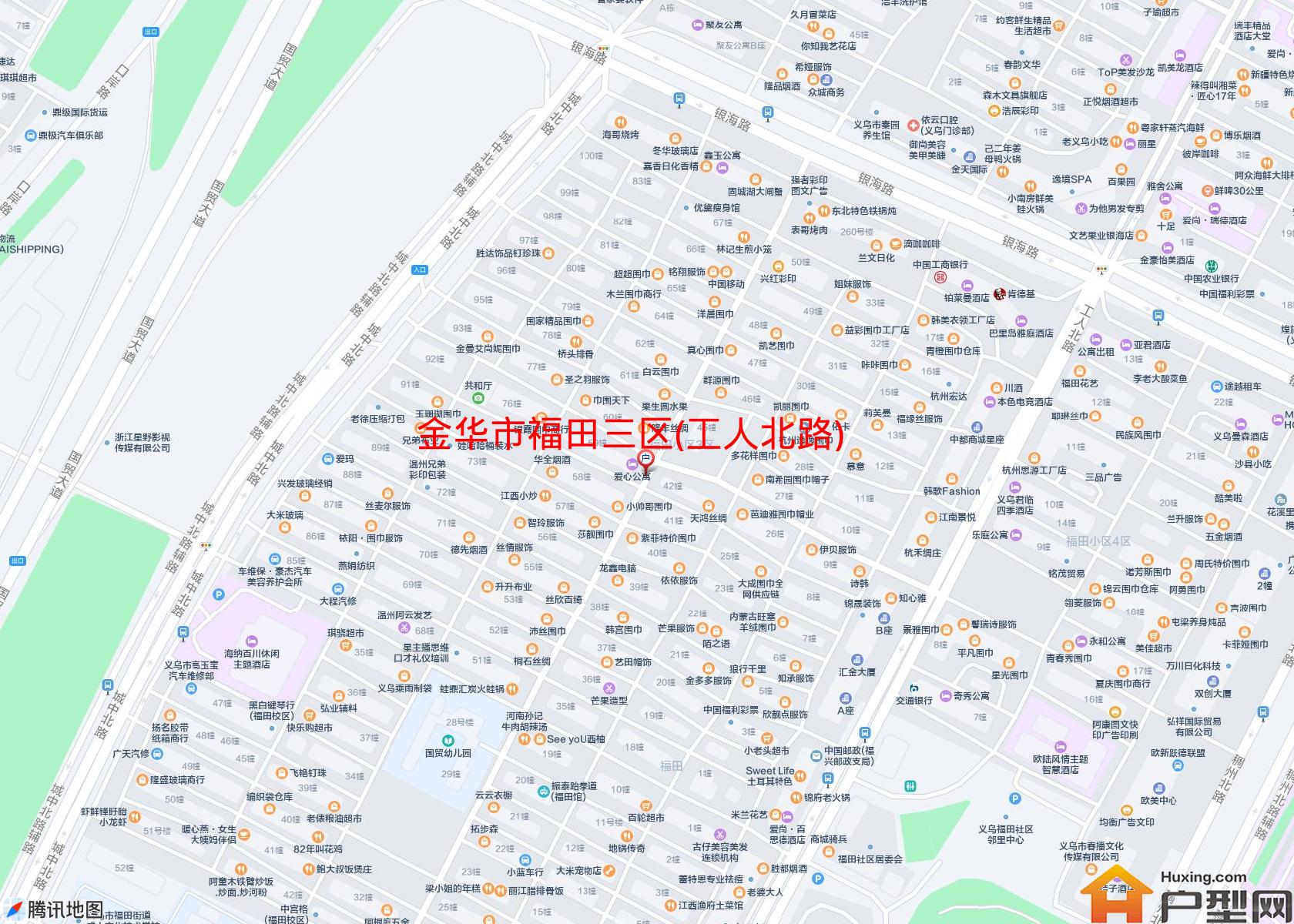 福田三区(工人北路)小区 - 户型网