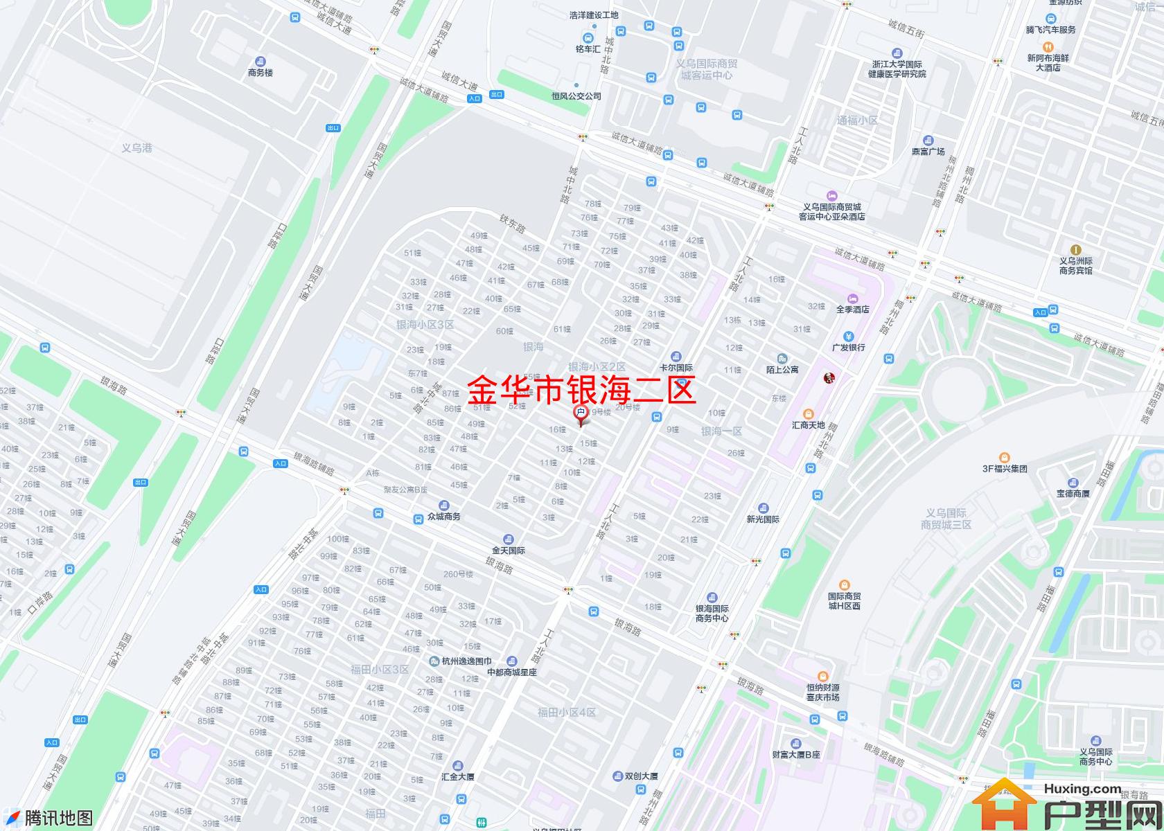 银海二区小区 - 户型网
