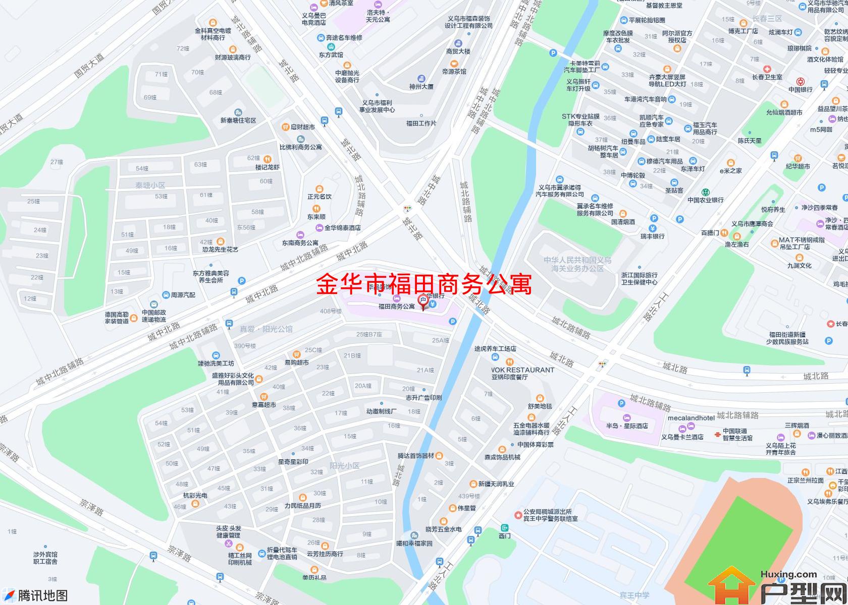 福田商务公寓小区 - 户型网