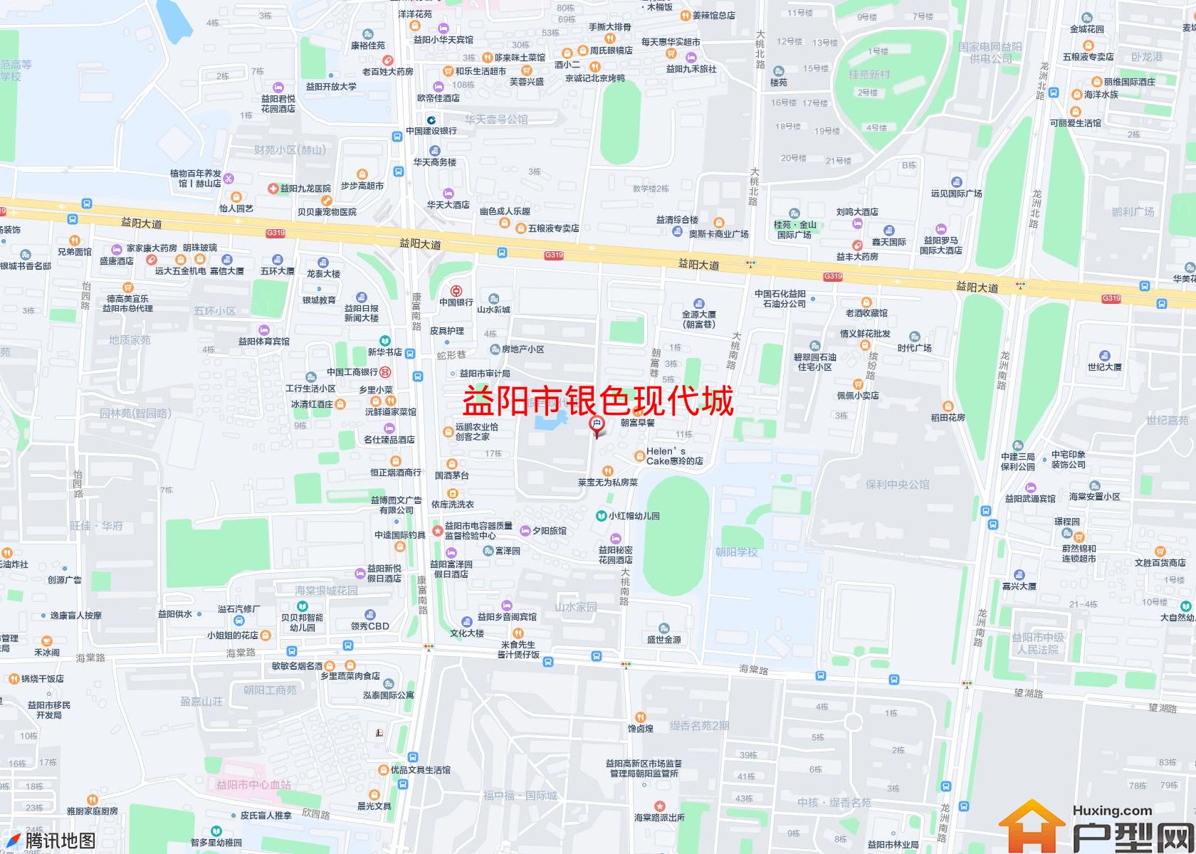 银色现代城小区 - 户型网