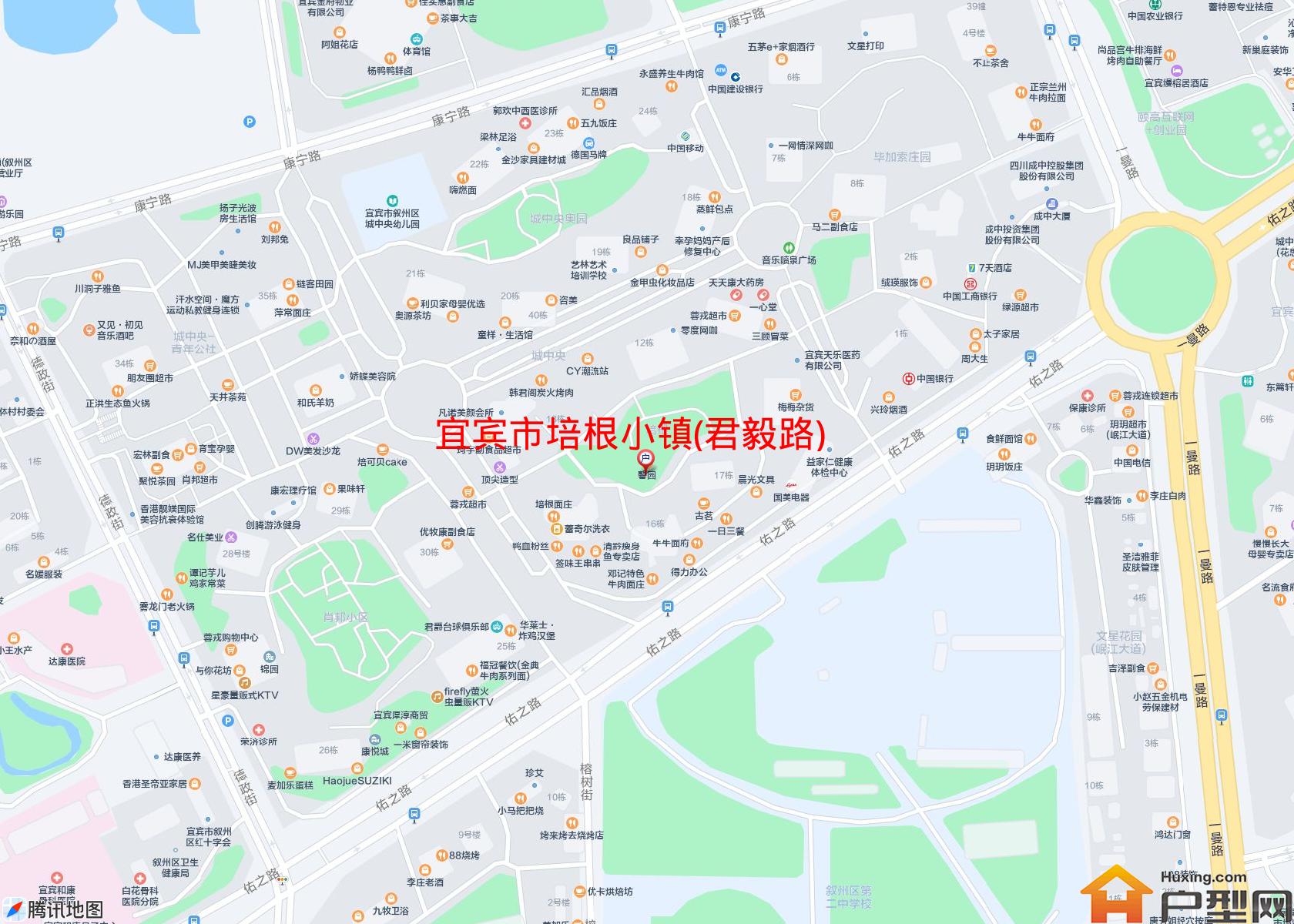 培根小镇(君毅路)小区 - 户型网