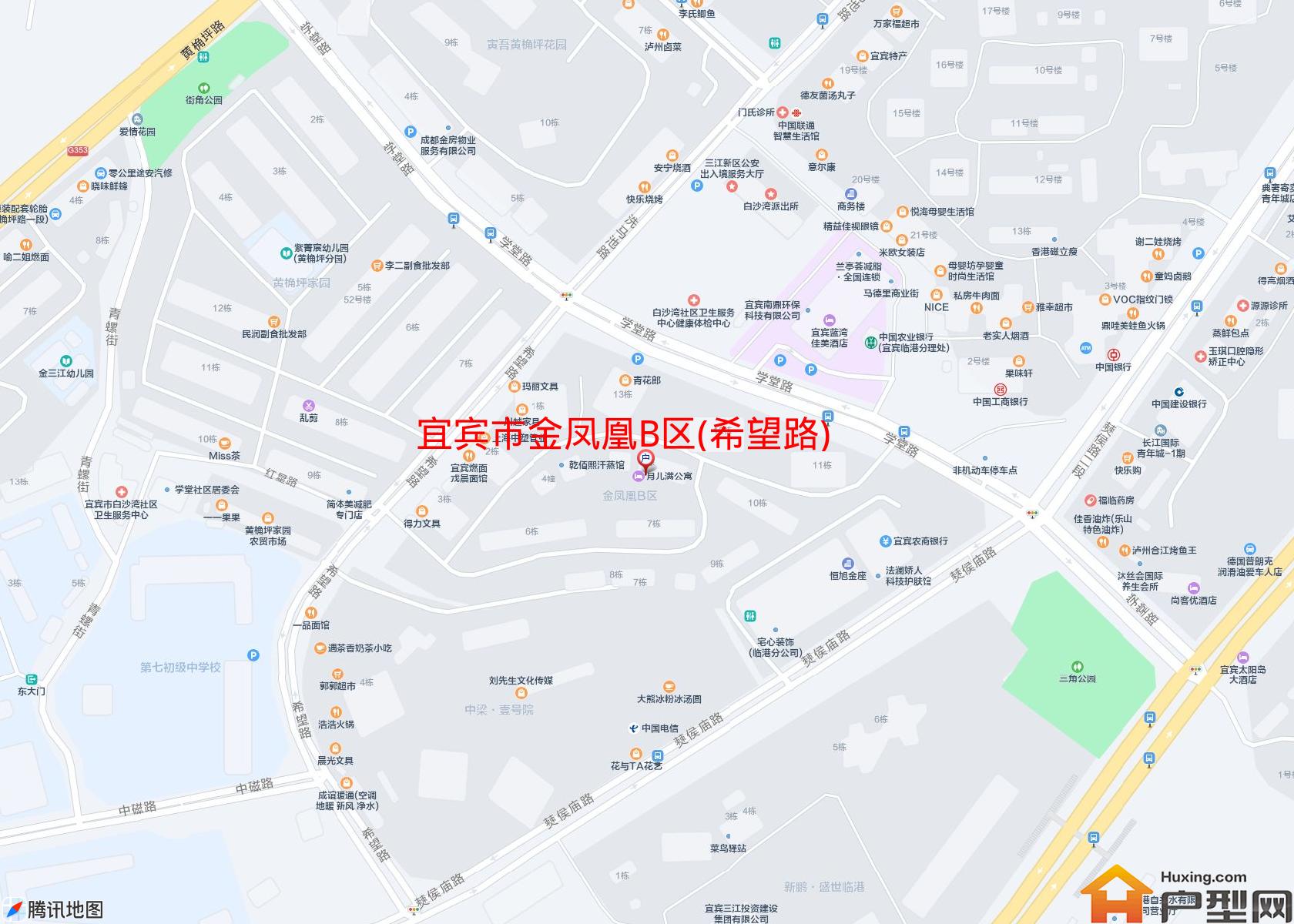 金凤凰B区(希望路)小区 - 户型网