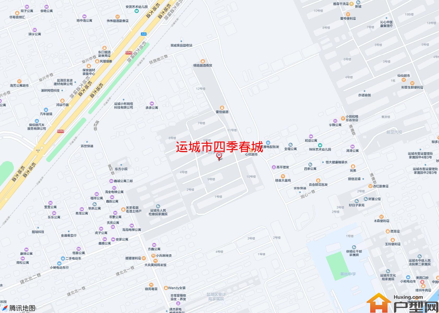 四季春城小区 - 户型网