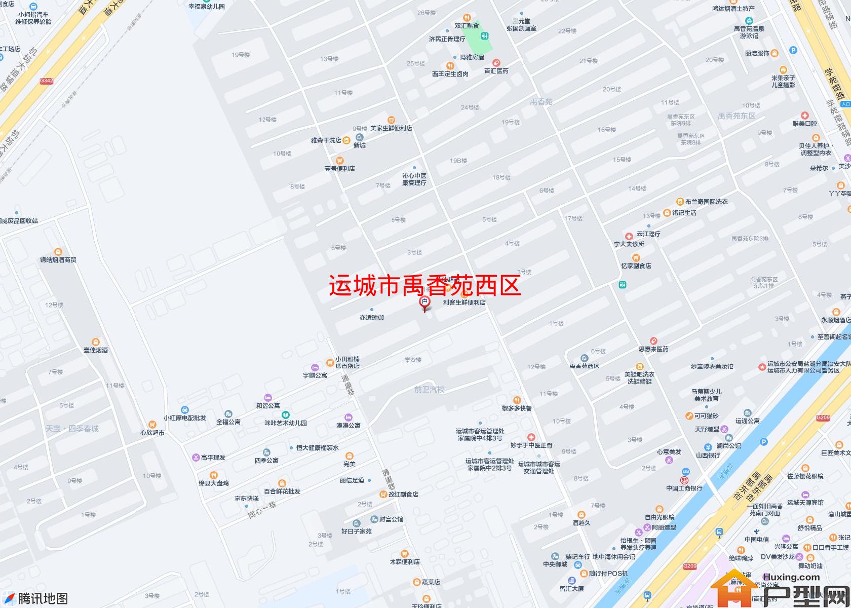 禹香苑西区小区 - 户型网