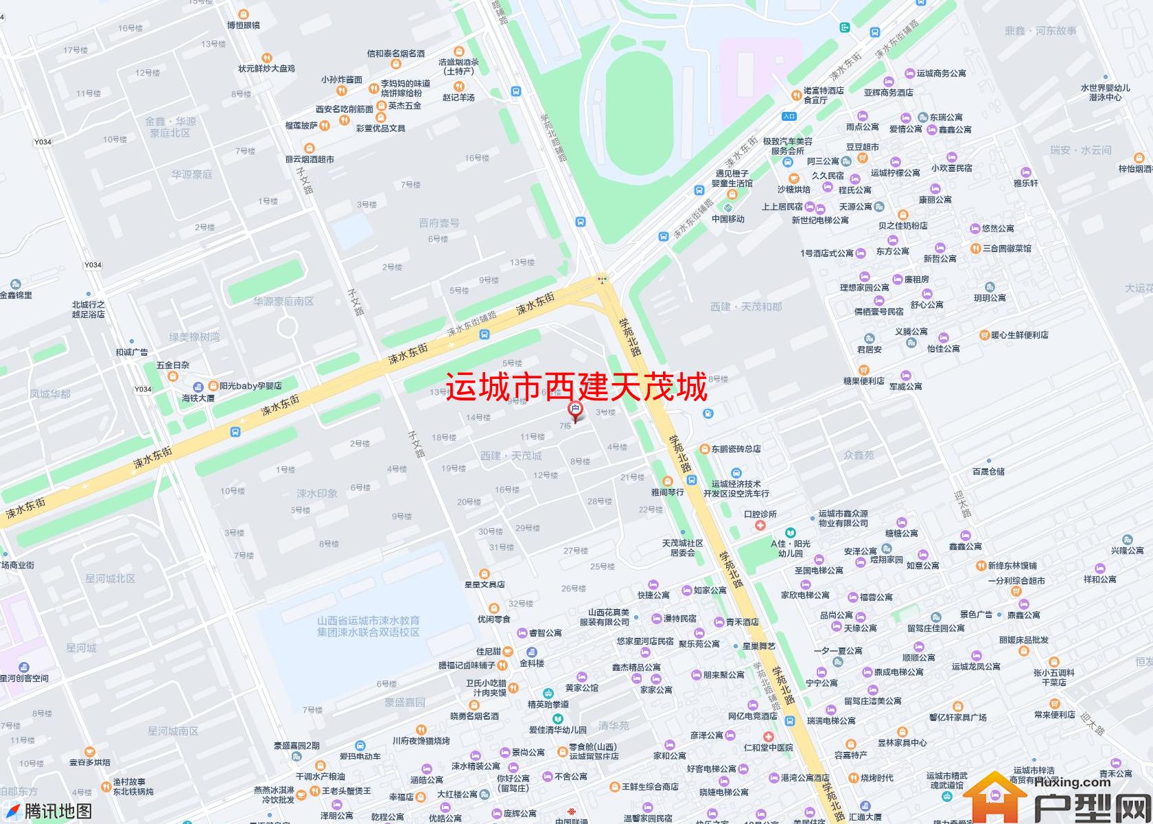 西建天茂城小区 - 户型网