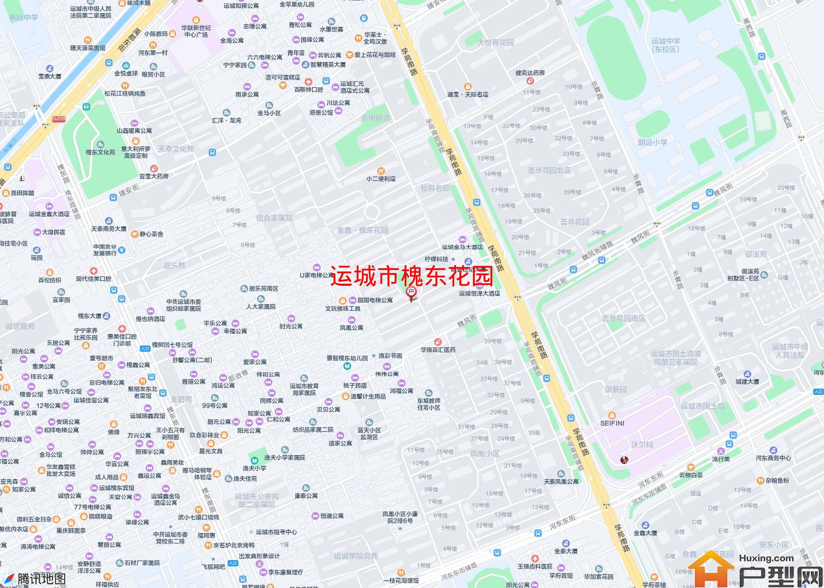 槐东花园小区 - 户型网