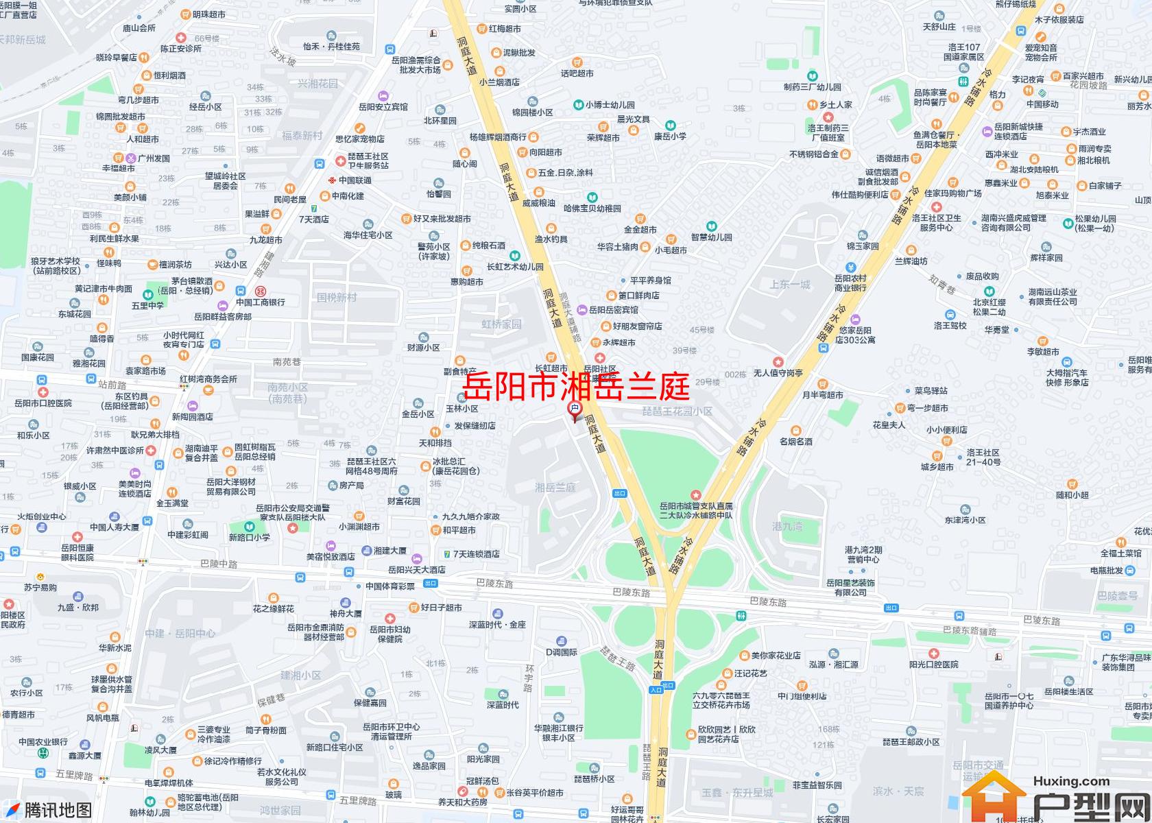 湘岳兰庭小区 - 户型网