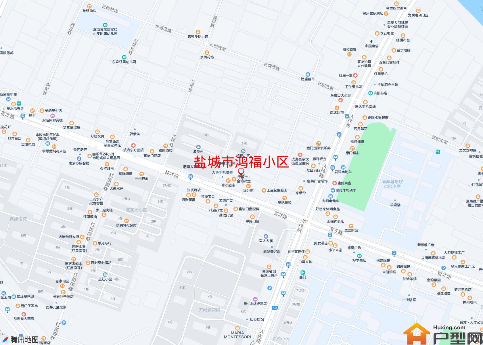 鸿福小区小区 - 户型网