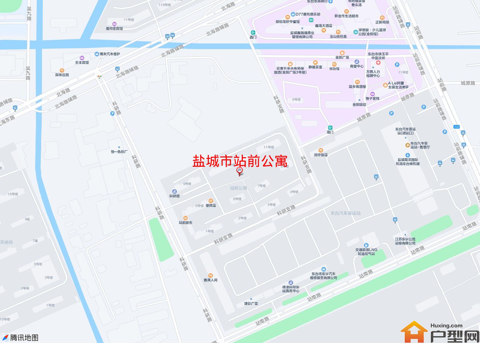站前公寓小区 - 户型网
