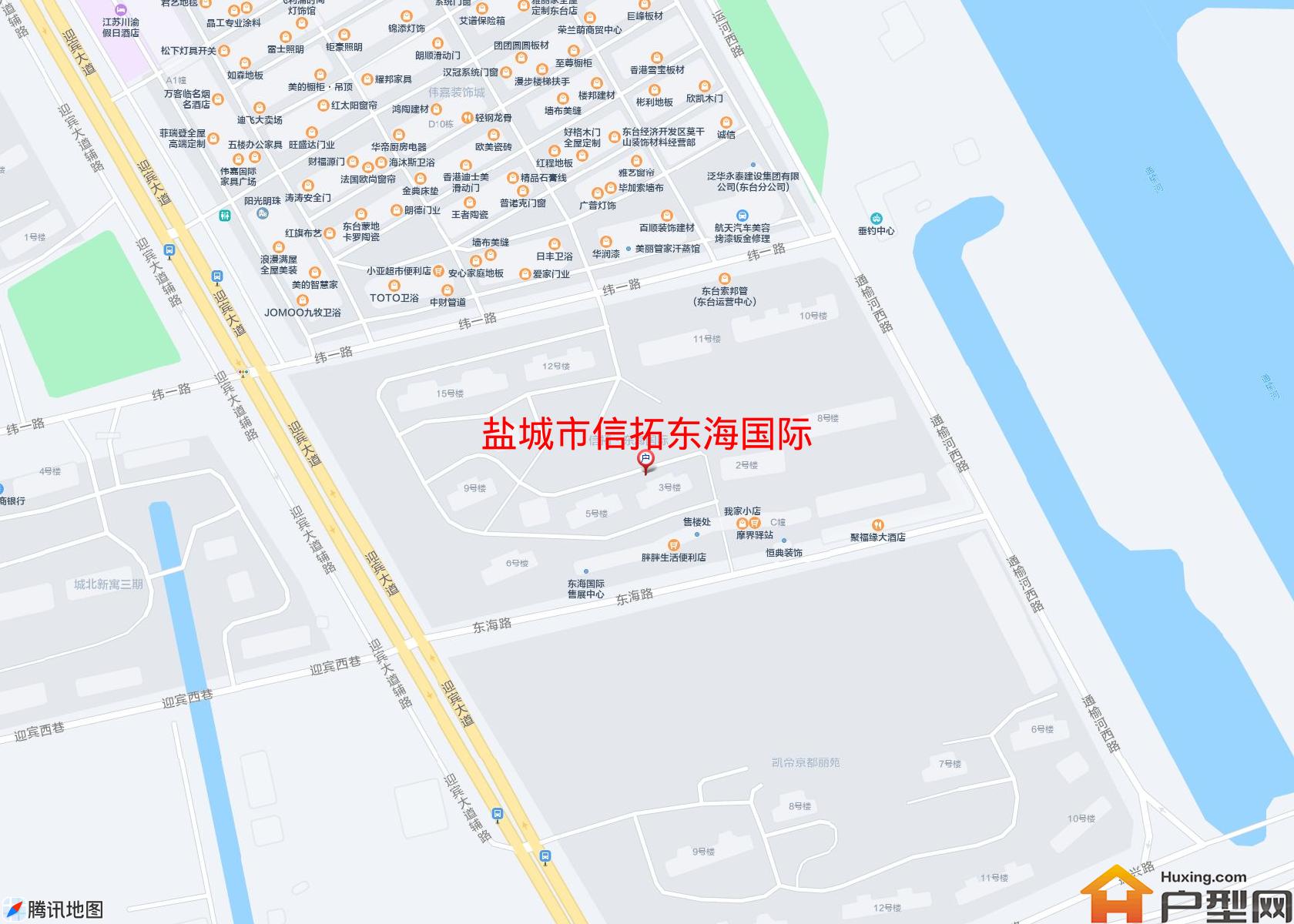 信拓东海国际小区 - 户型网