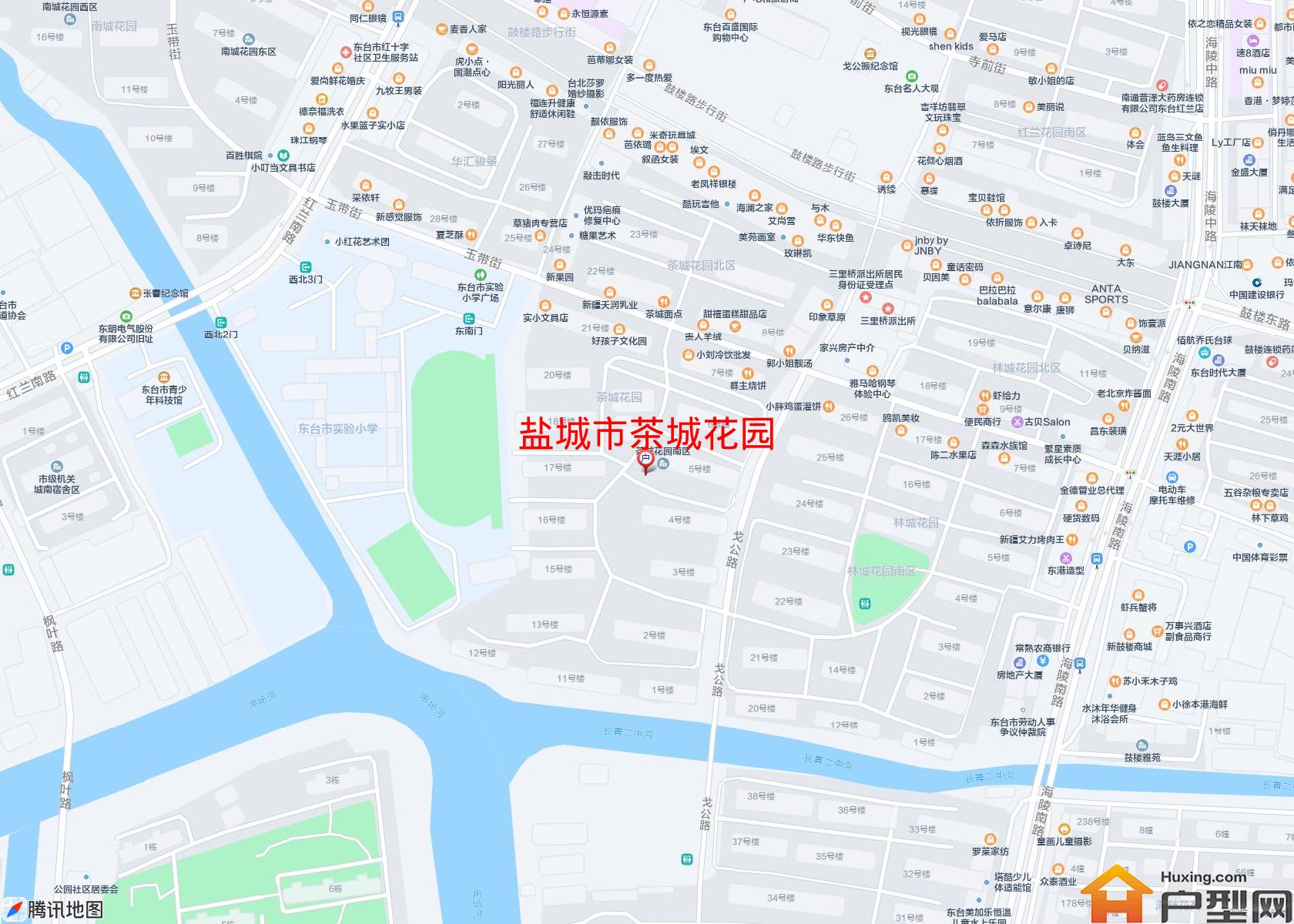 茶城花园小区 - 户型网