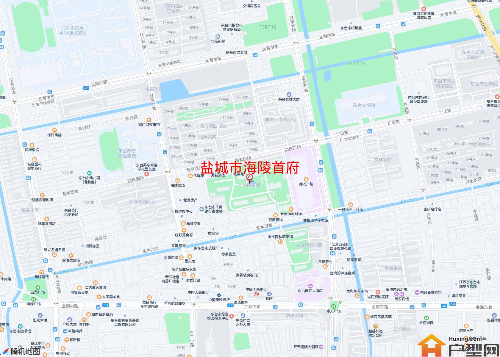 海陵首府小区 - 户型网