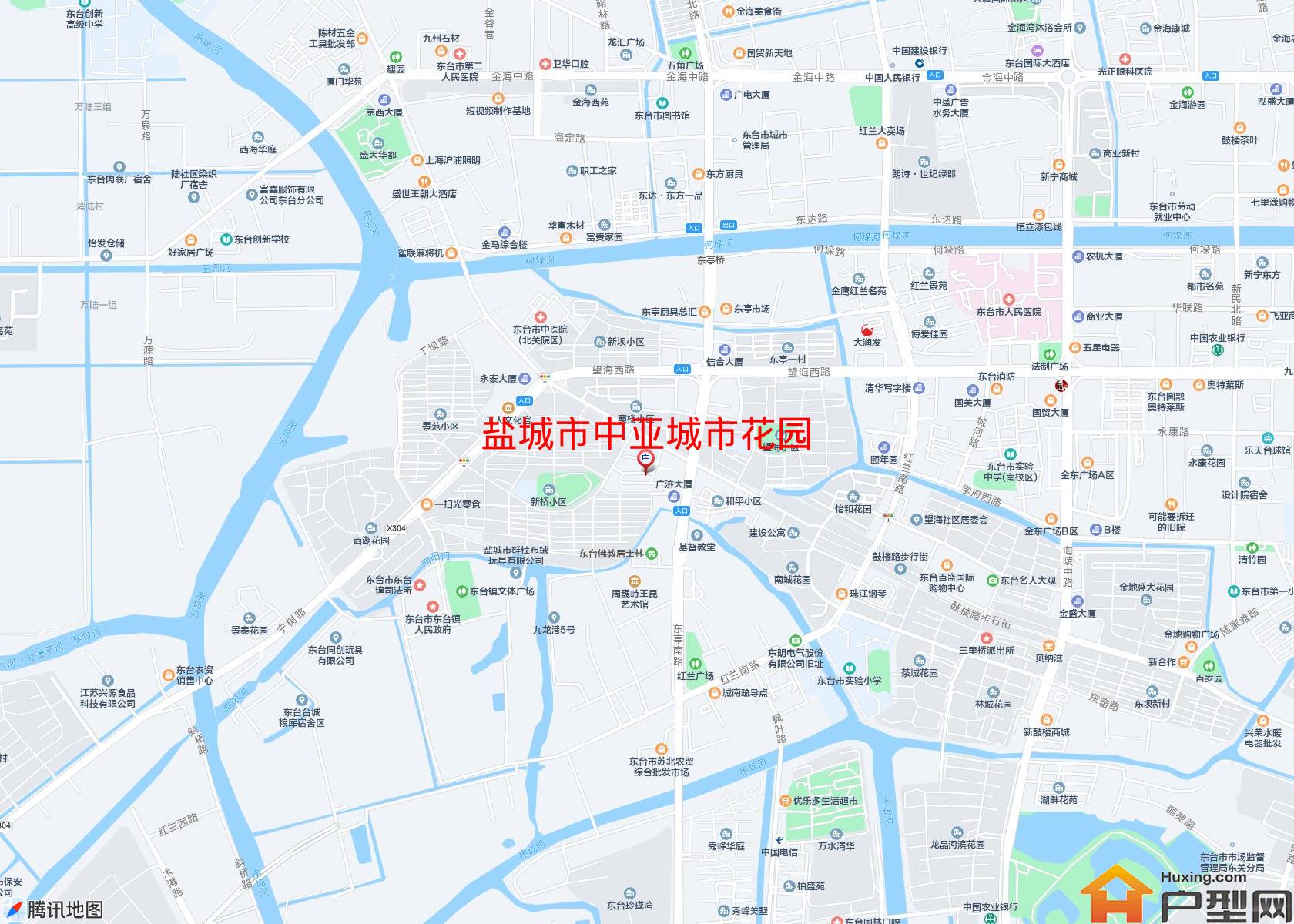 中亚城市花园小区 - 户型网