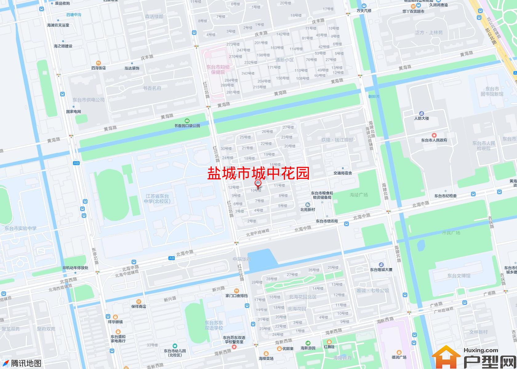 城中花园小区 - 户型网
