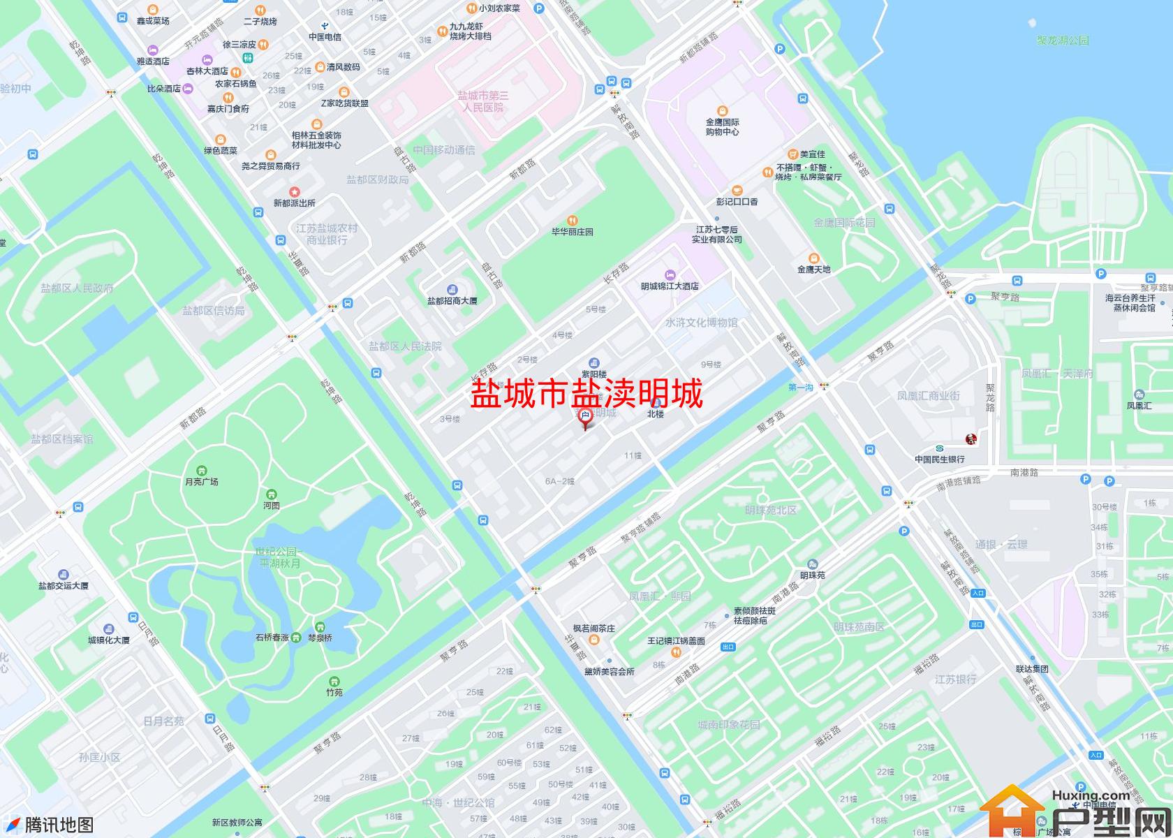 盐渎明城小区 - 户型网