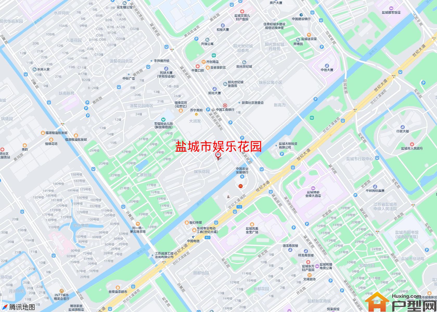 娱乐花园小区 - 户型网