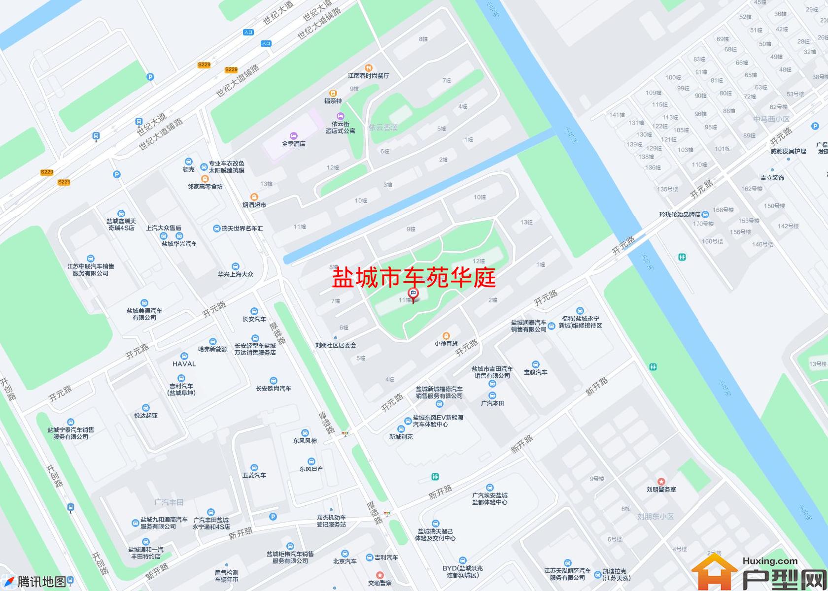 车苑华庭小区 - 户型网