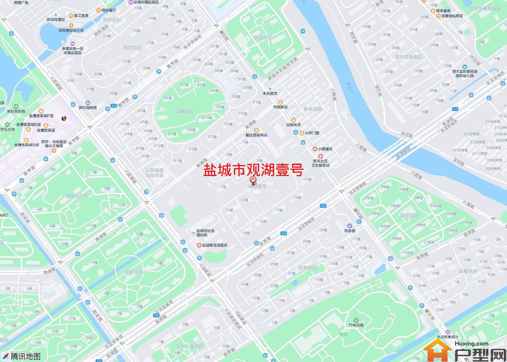 观湖壹号小区 - 户型网