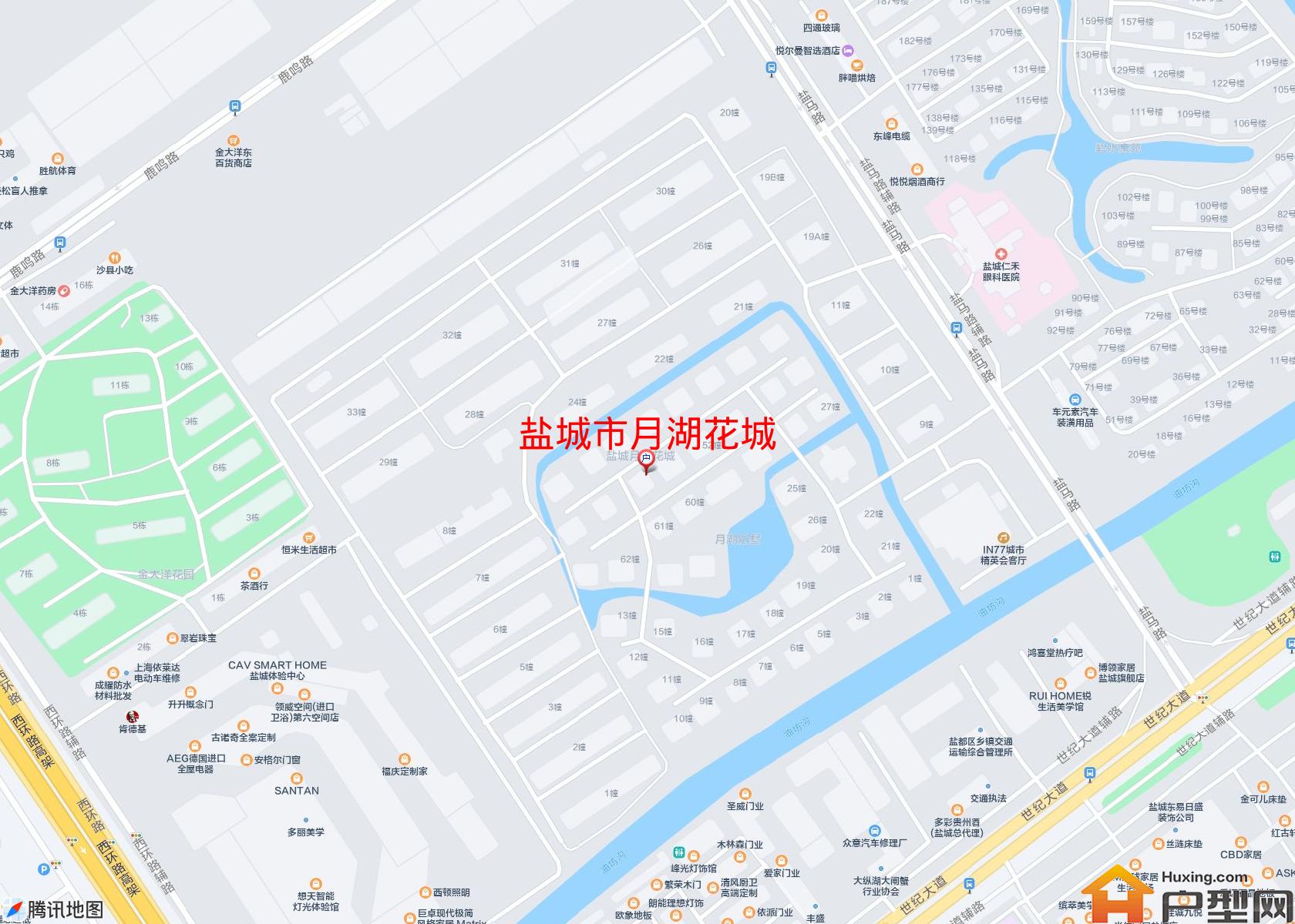 月湖花城小区 - 户型网
