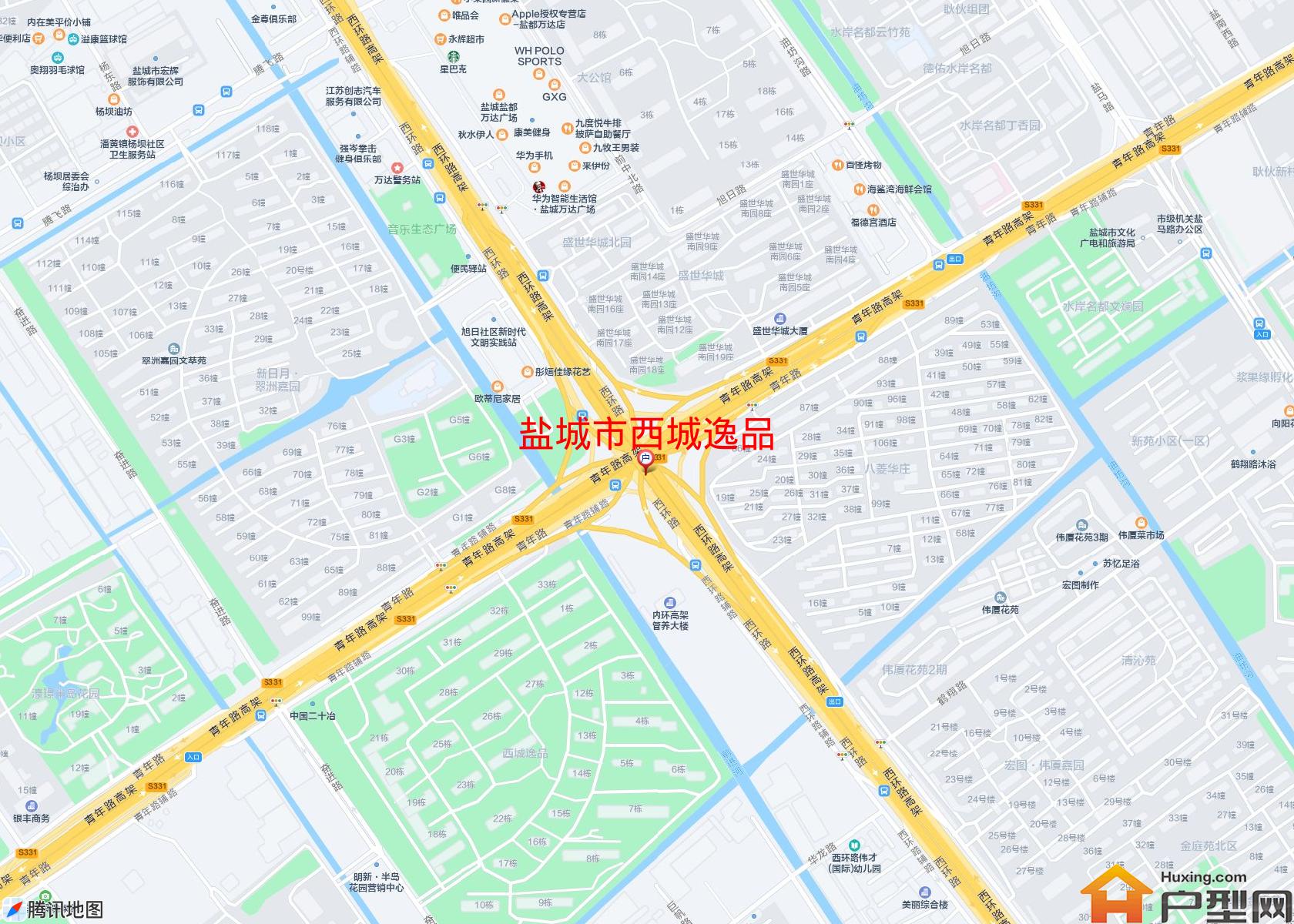 西城逸品小区 - 户型网