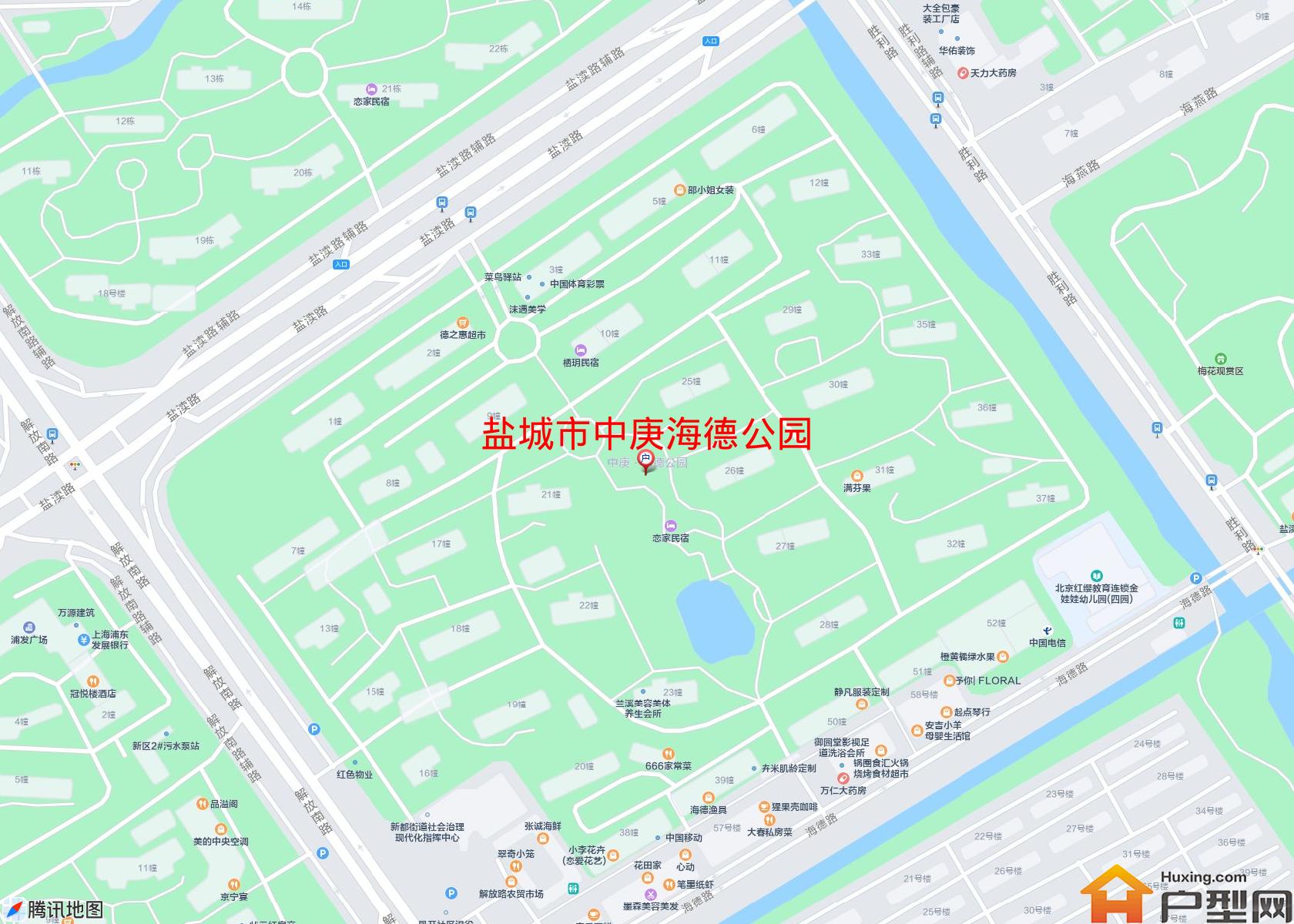 中庚海德公园小区 - 户型网