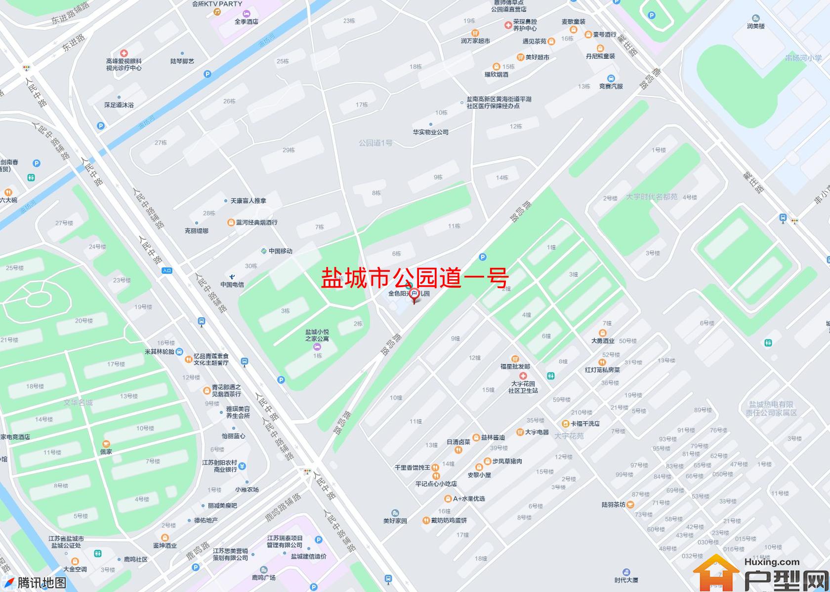公园道一号小区 - 户型网