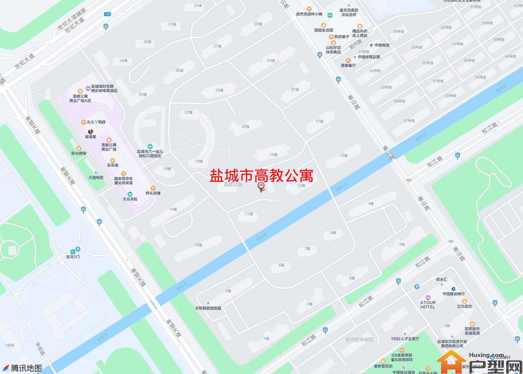 高教公寓小区 - 户型网