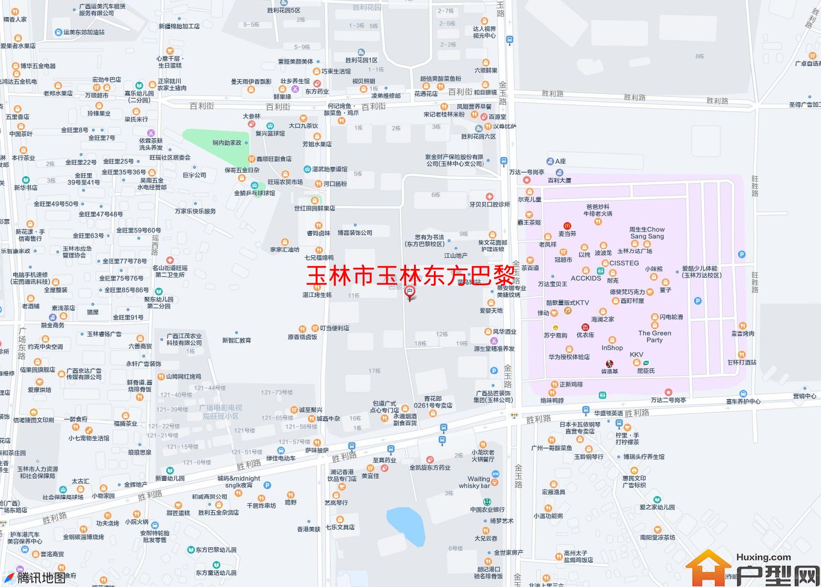 玉林东方巴黎小区 - 户型网