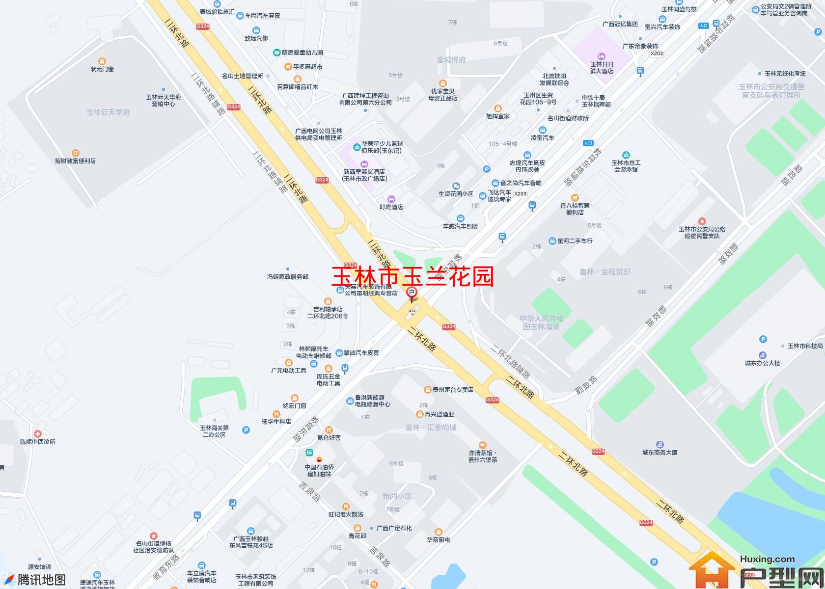 玉兰花园小区 - 户型网