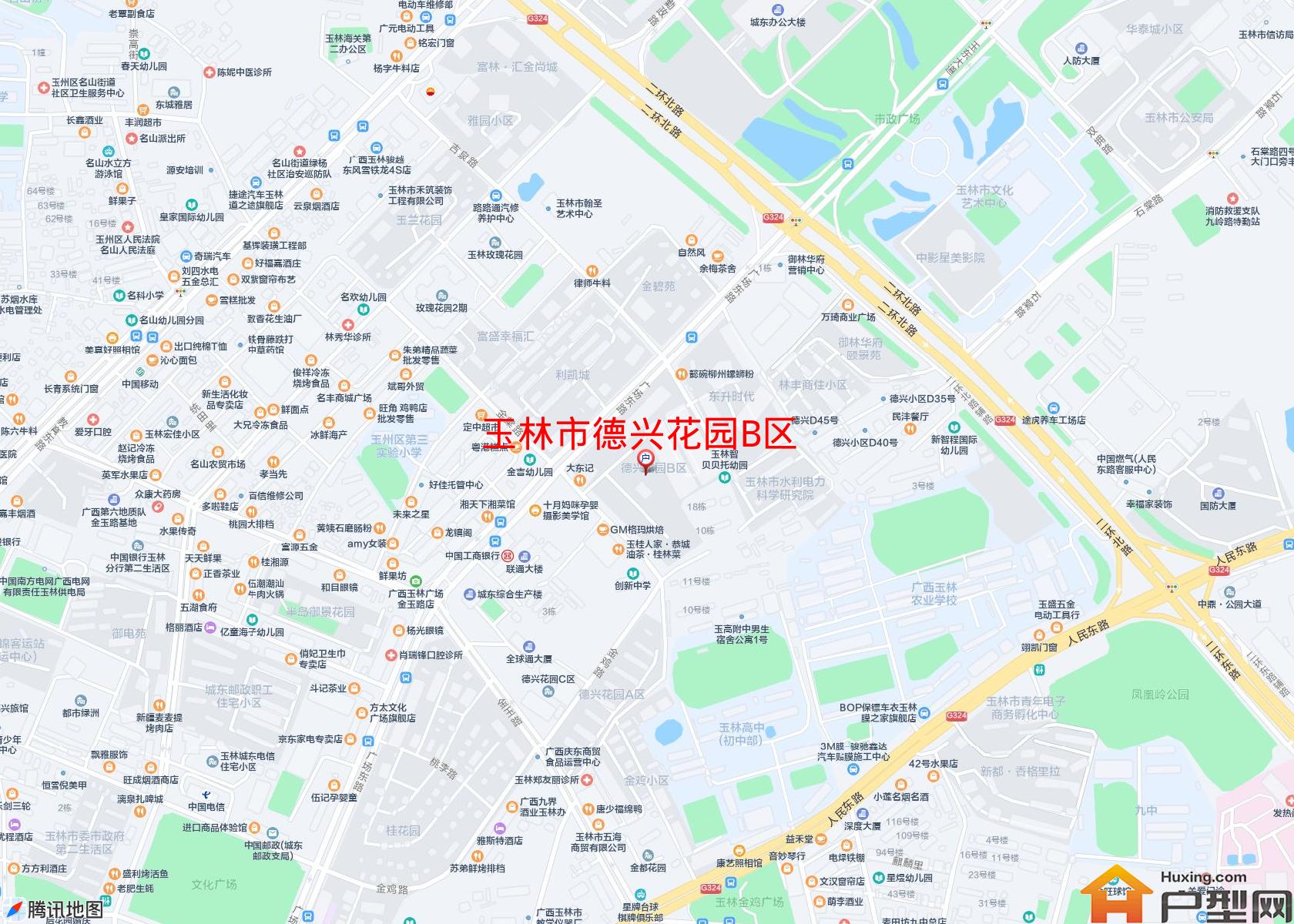 德兴花园B区小区 - 户型网