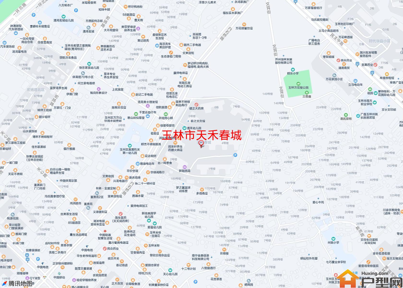 天禾春城小区 - 户型网