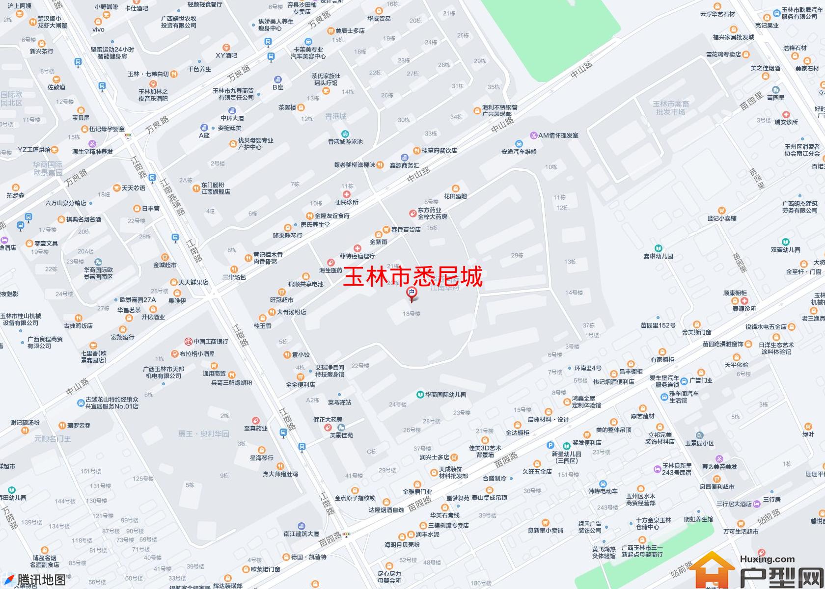 悉尼城小区 - 户型网