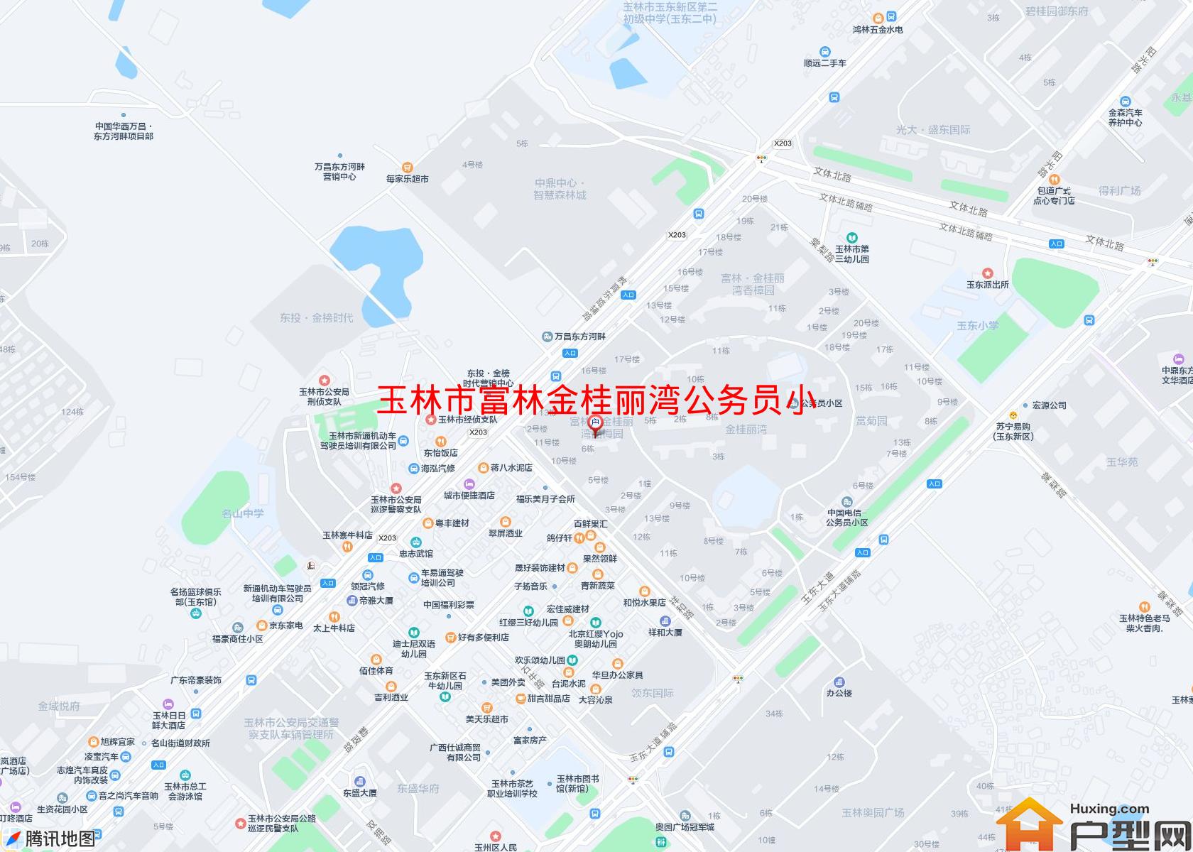 富林金桂丽湾公务员小区小区 - 户型网
