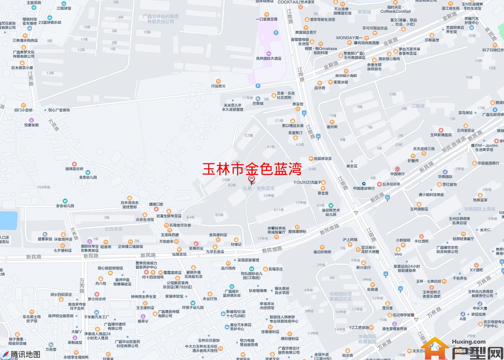 金色蓝湾小区 - 户型网