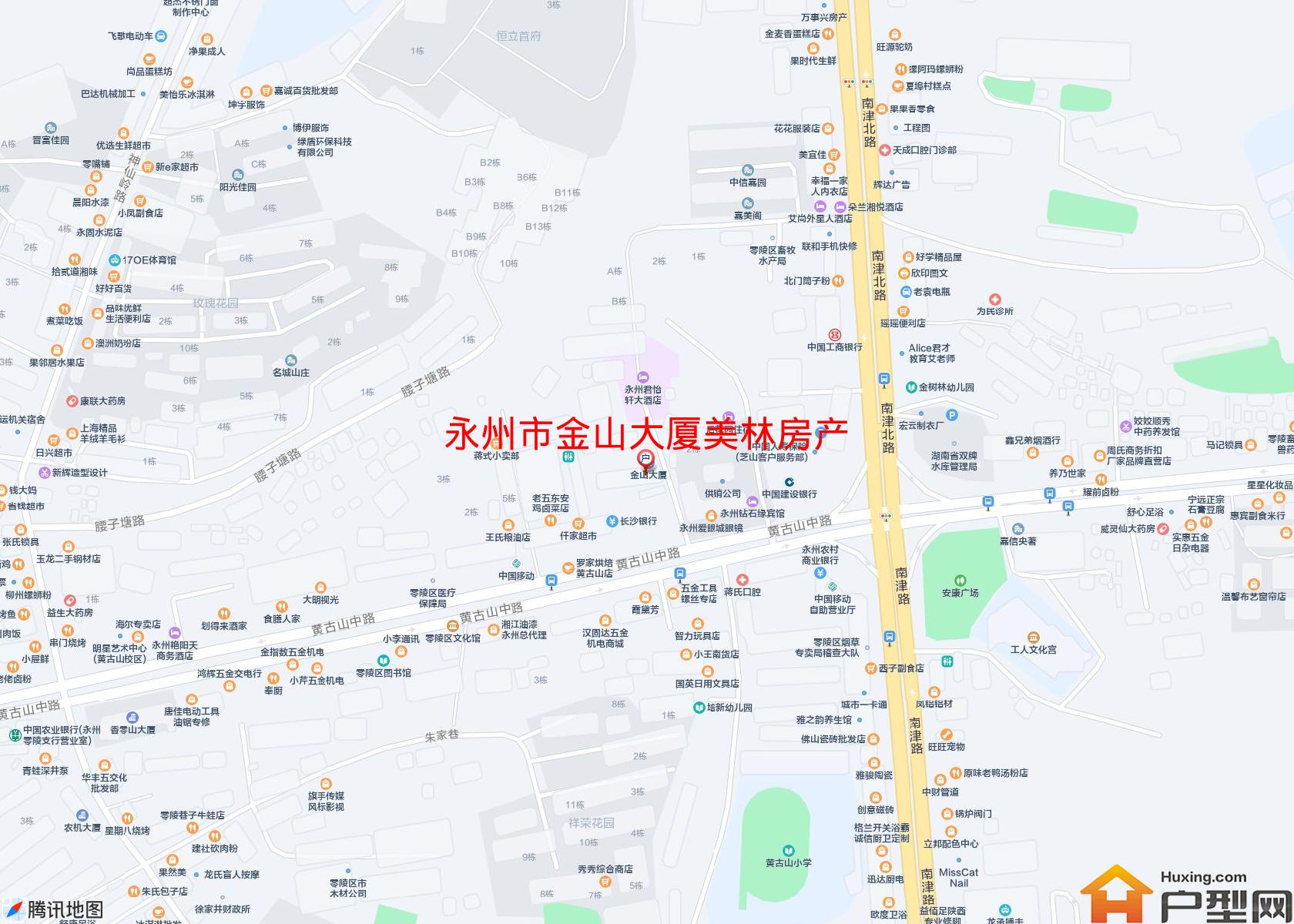 金山大厦美林房产小区 - 户型网